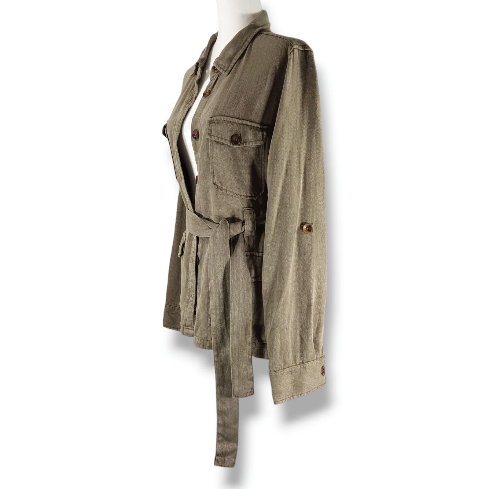 Other EUC Altar'd State Gorpcore Utility Jacket Sz. M [6-8] Olive Size M / US 6-8 / IT 42-44 - 1 Thumbnail