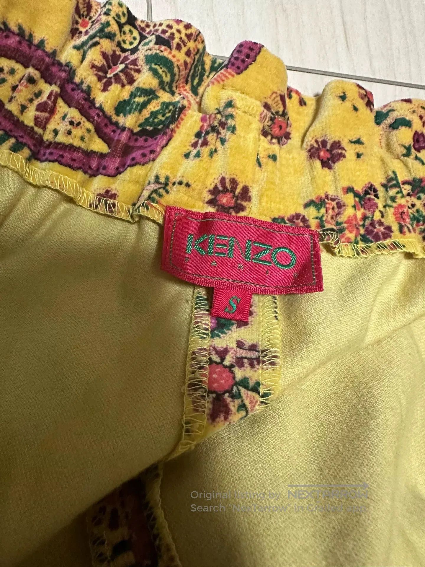 Kenzo Kenzo Vintage Velvet Paisley Suit. Size M / US 6-8 / IT 42-44 - 6 Thumbnail
