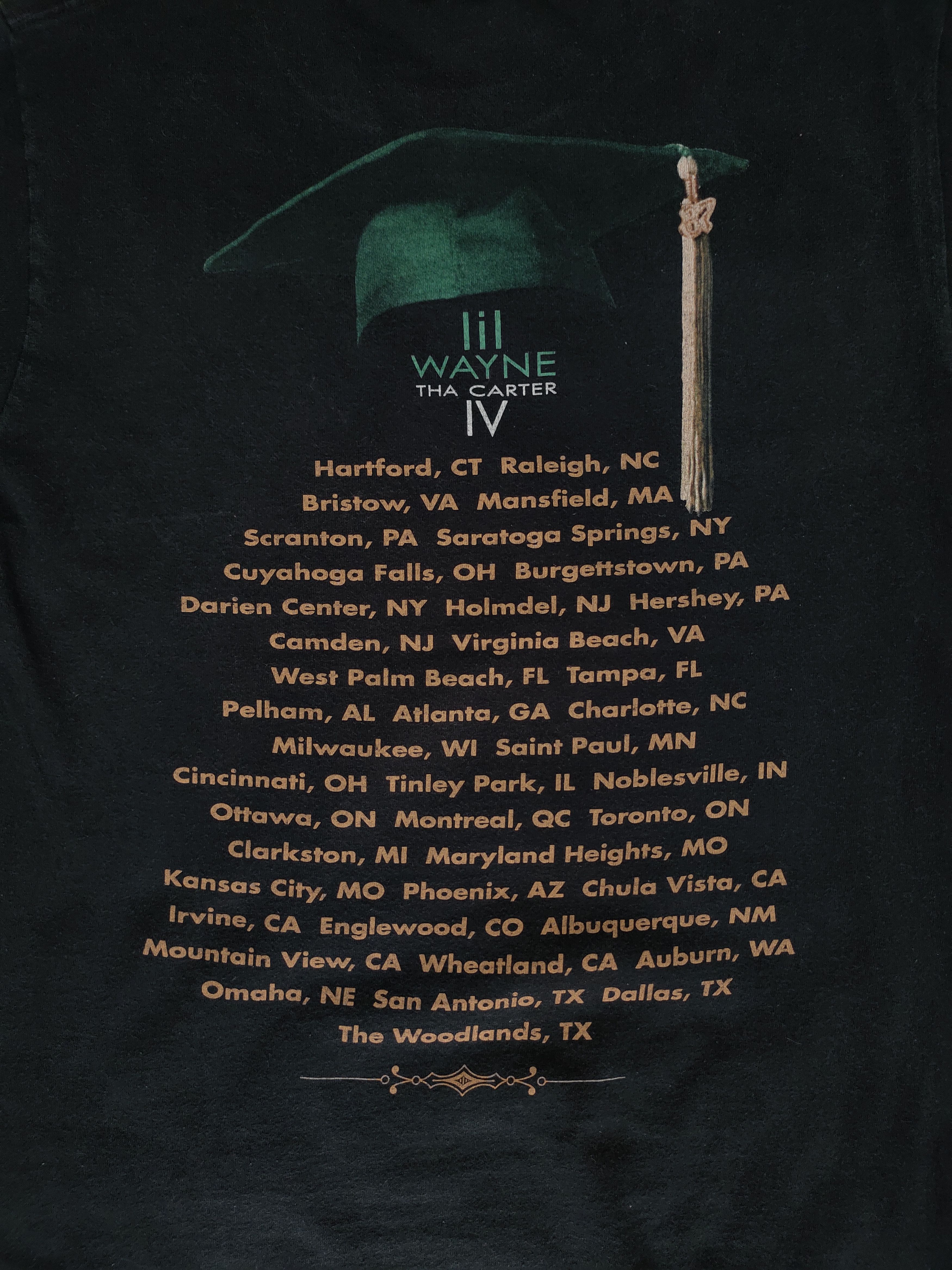 Lil Wayne Lil Wayne The Carter IV Tour T-Shirt Size US S / EU 44-46 / 1 - 10 Thumbnail