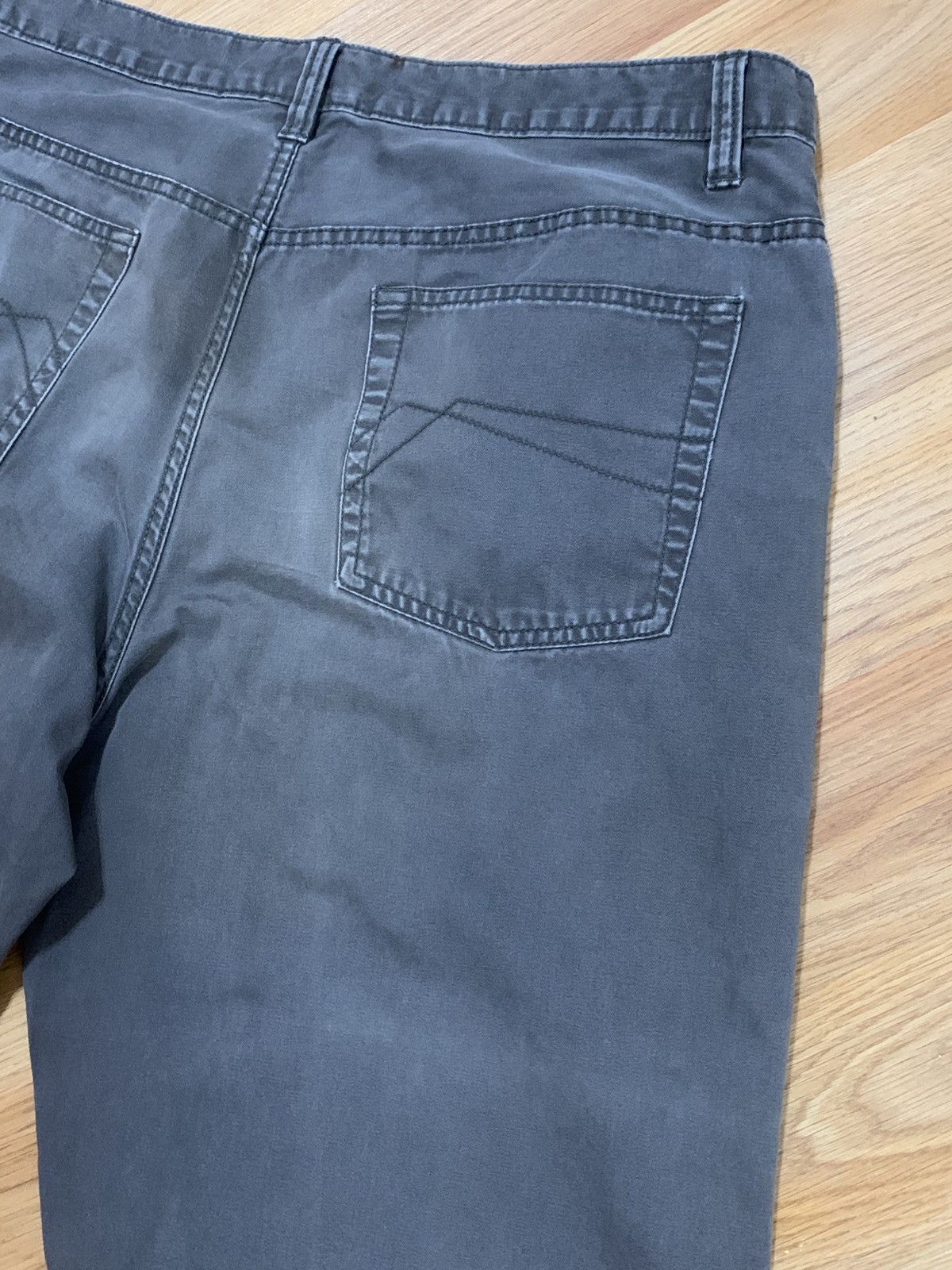 Van Heusen × Vintage 36x29- Van Heusen 5-Pocket Faded Baggy Jean Pants (Grey) Size US 36 / EU 52 - 16 Thumbnail