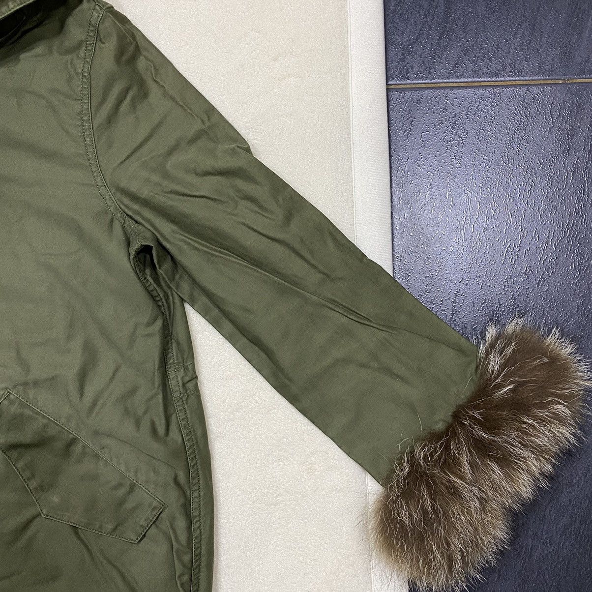 ADAM ET ROPE × Japanese Brand ADAM ET ROPE Racoon Fur Parka Jacket Size S / US 4 / IT 40 - 5 Thumbnail