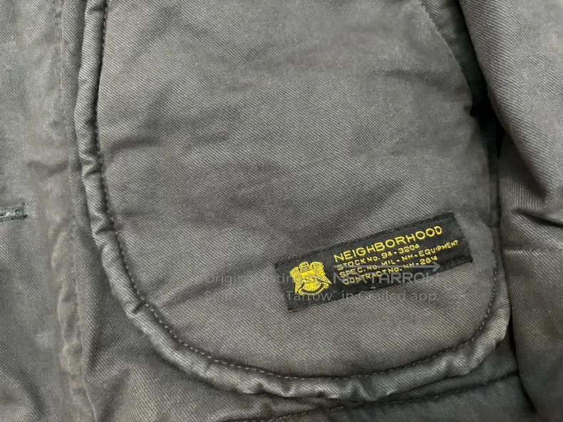 Neighborhood NBHD N1 Deck Jacket Washed Gray S. Size US S / EU 44-46 / 1 - 3 Thumbnail