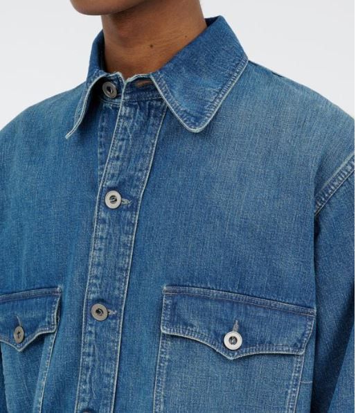 Maison Margiela o1w1db11225 Distressed Denim Jacket in Blue Size US L / EU 52-54 / 3 - 2 Thumbnail