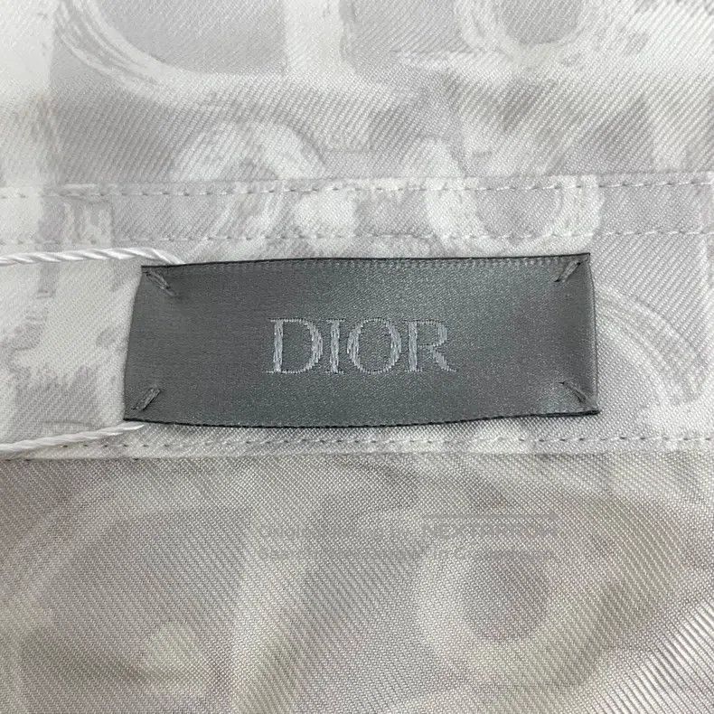 Dior Dior Gray logo old flower full print mulberry silk lapel l Size US XS / EU 42 / 0 - 5 Thumbnail