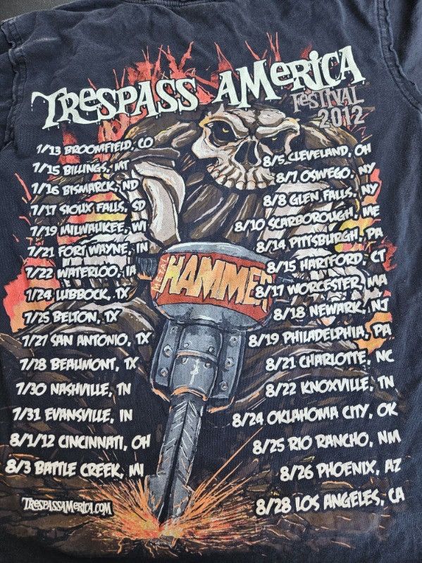 Other Trespass America Festival 2012 MMA Alphadog Tee Size US L / EU 52-54 / 3 - 4 Thumbnail