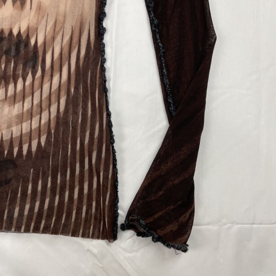 Jean Paul Gaultier AW2001 Jean Paul Gaultier Garbo/Dietrich Mesh Top Vintage Size US M / EU 48-50 / 2 - 5 Thumbnail