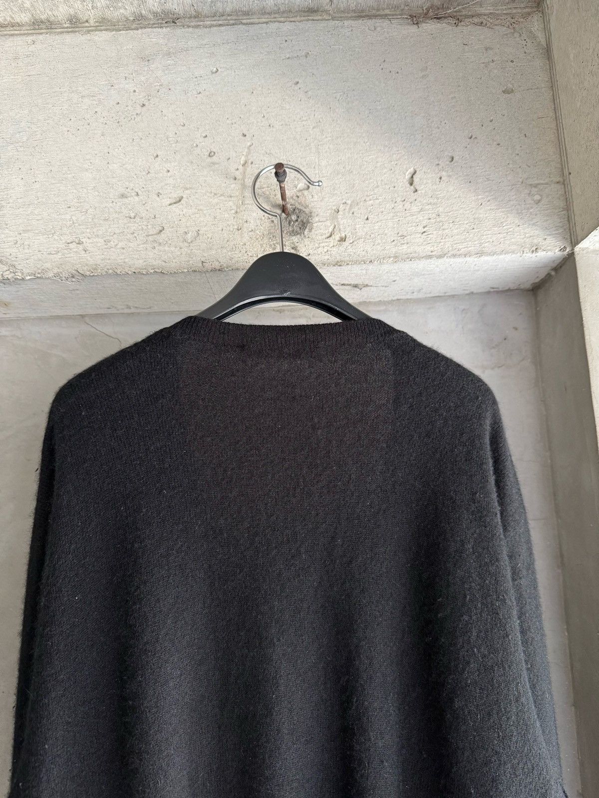 Dsquared2 DSQUARED2 12AW Archive Oversized Black Cashmere Cardigan Size US XL / EU 56 / 4 - 5 Thumbnail