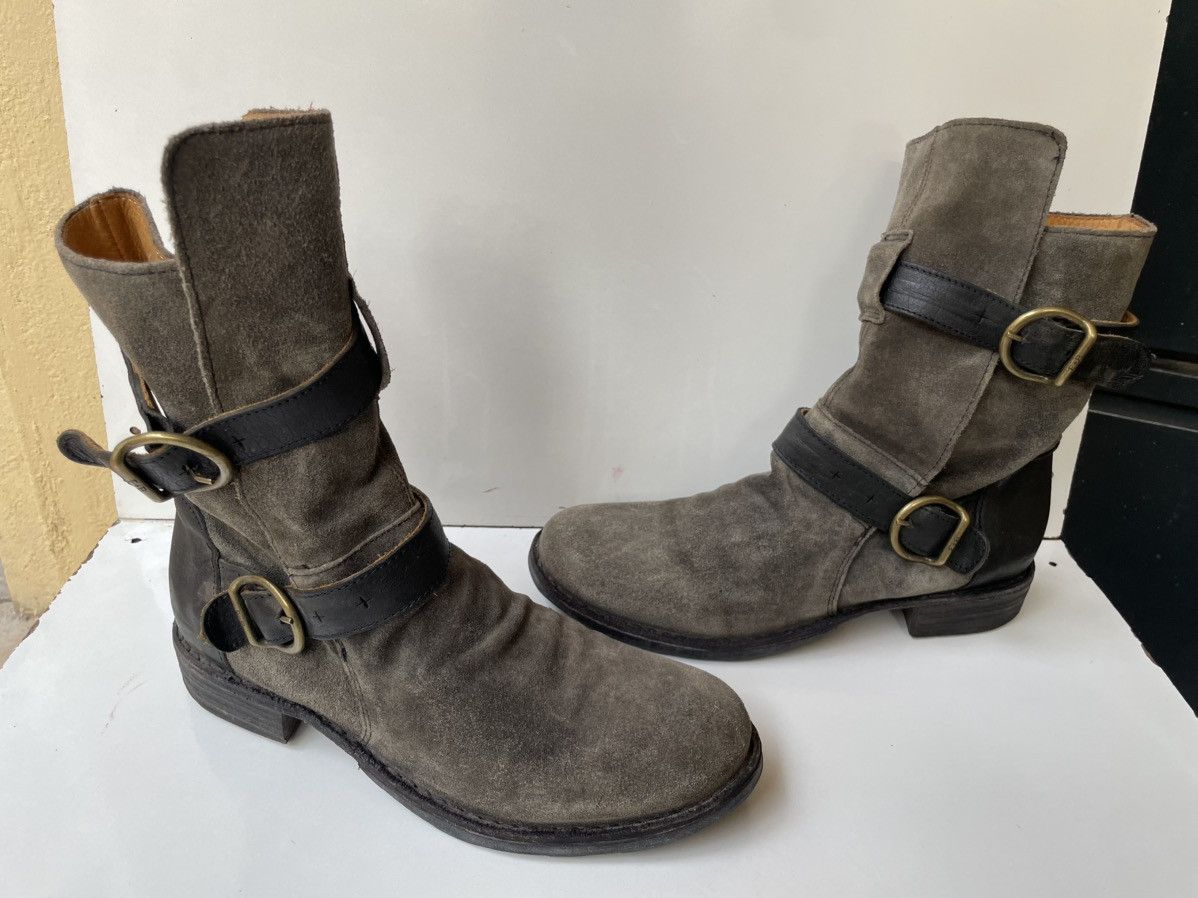 Fiorentini + Baker Fiorentini + Baker Eternity Gray Leather Women Boots EUR 36 Size US 6 / IT 36 - 9 Thumbnail