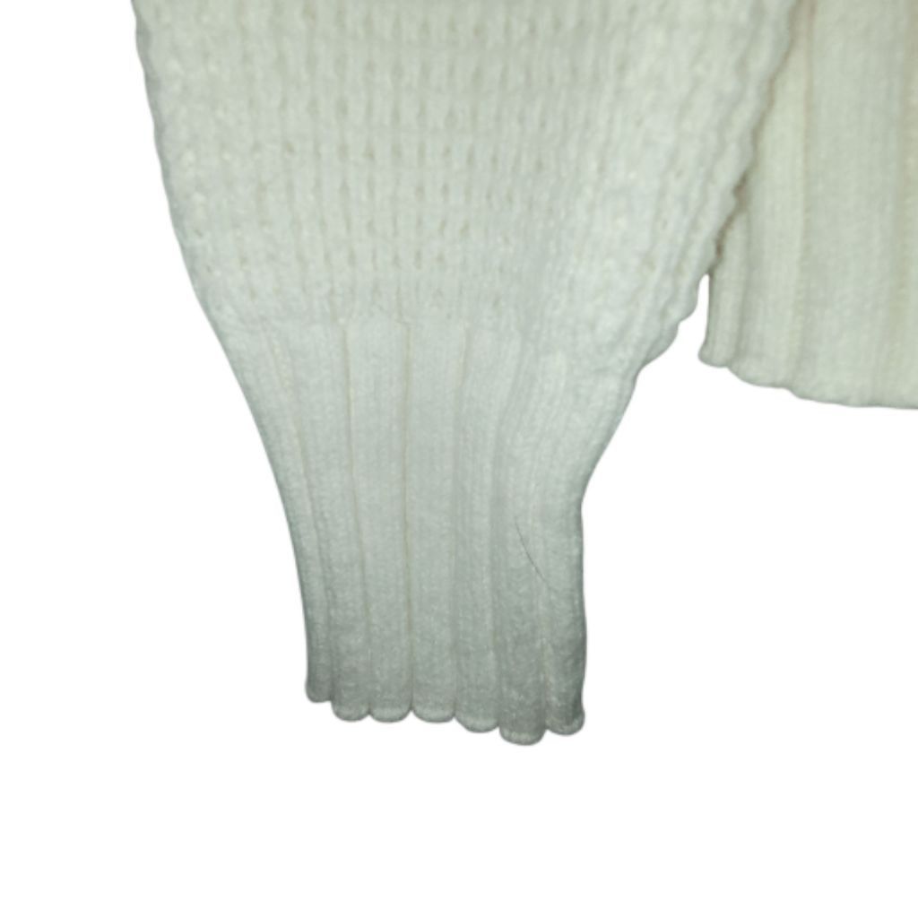 Madewell Women's Madewell Cowl Neck Sweater XS Off-White Size XS / US 0-2 / IT 36-38 - 4 Thumbnail