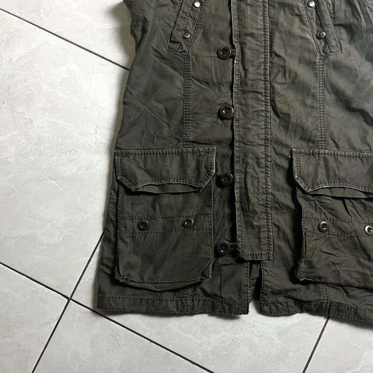 Le Grande Bleu (L.G.B.) 💸ACCEPT BINDING💸 Lefua Lea lgb style olive green vest Size US S / EU 44-46 / 1 - 9 Thumbnail