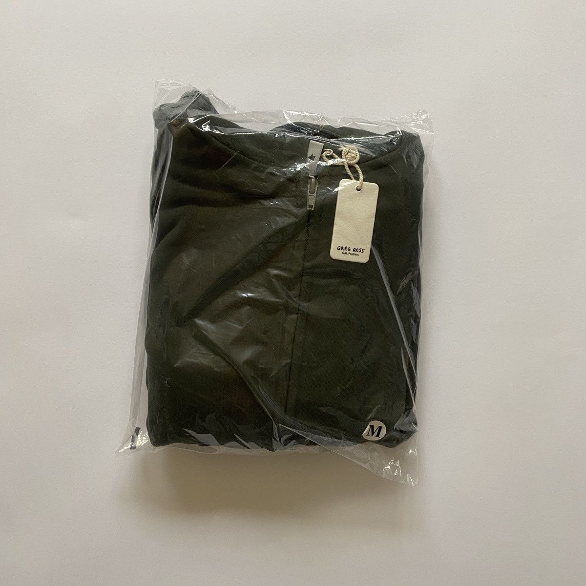image of Greg Ross Shrunken Hoodie in Green, Men's (Size Medium)