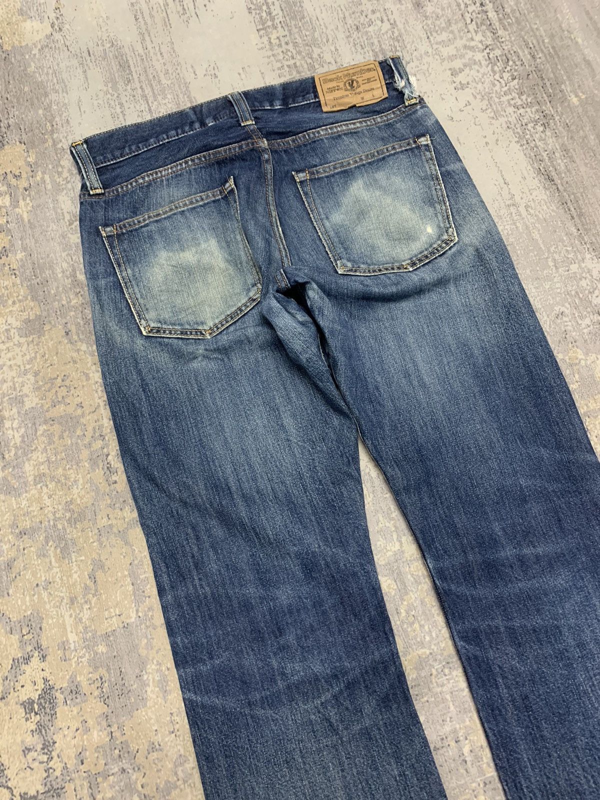 Japanese Brand Archive Japanese Back Number Distressed WWII Style 31 Size US 31 - 11 Thumbnail