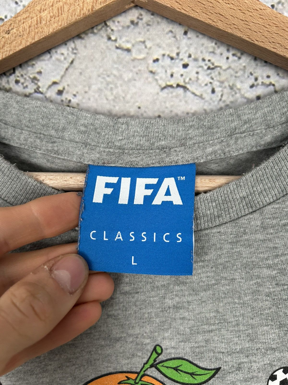 Vintage FIFA World Cup Graphic Tee Football Soccer Streetwear Size US L / EU 52-54 / 3 - 4 Thumbnail