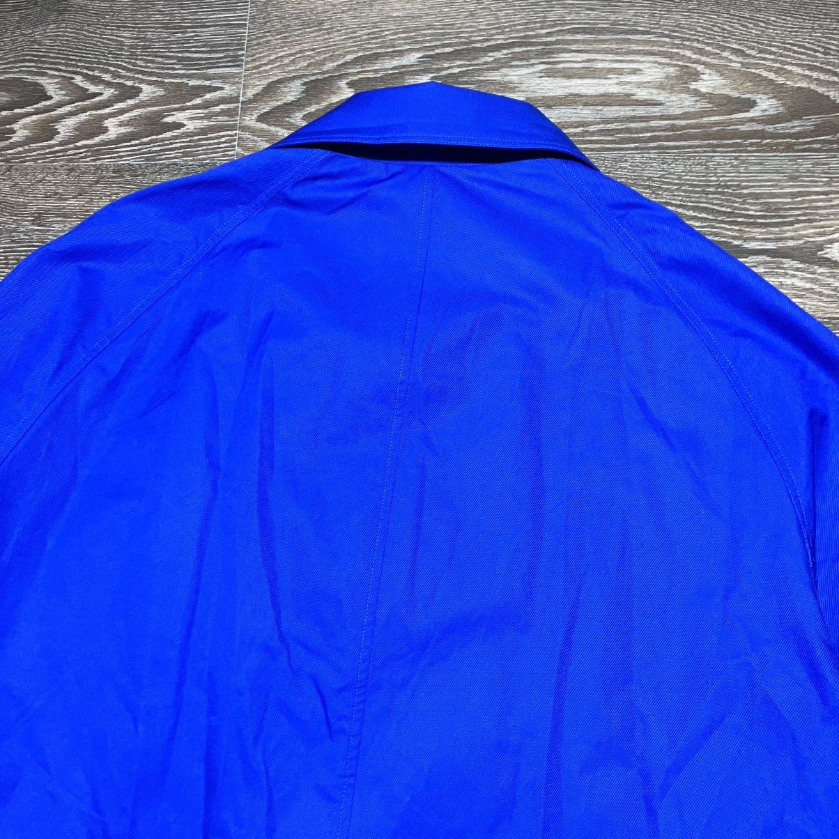 Adidas F/W’2022 ADIDAS Blue Version Essentials Mackintosh Jacket Size US L / EU 52-54 / 3 - 18 Thumbnail