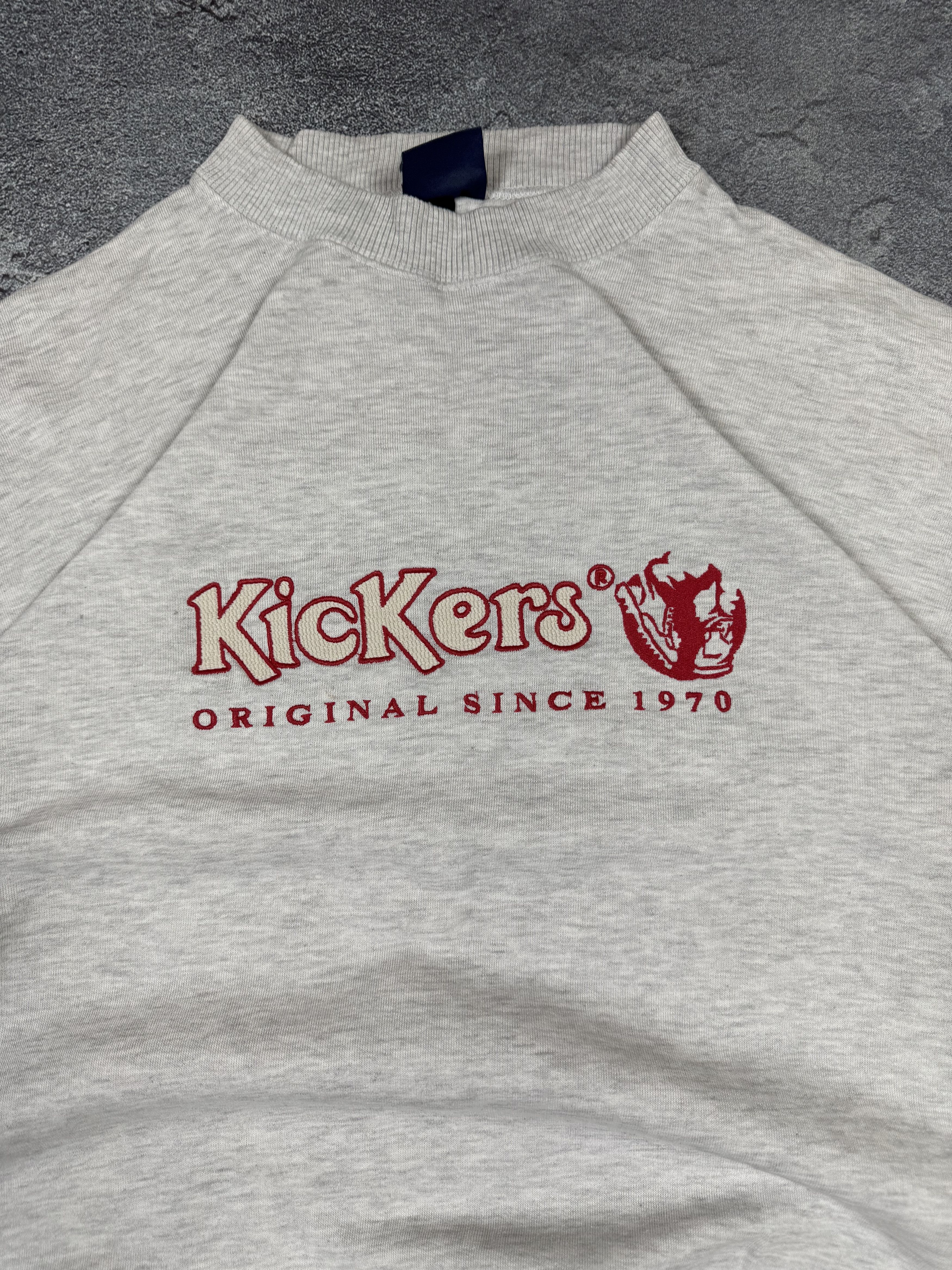 Kickers Kickers Surfing VTG 90s Sweatshirt Size XL Streetwear Y2K Size US XL / EU 56 / 4 - 4 Thumbnail