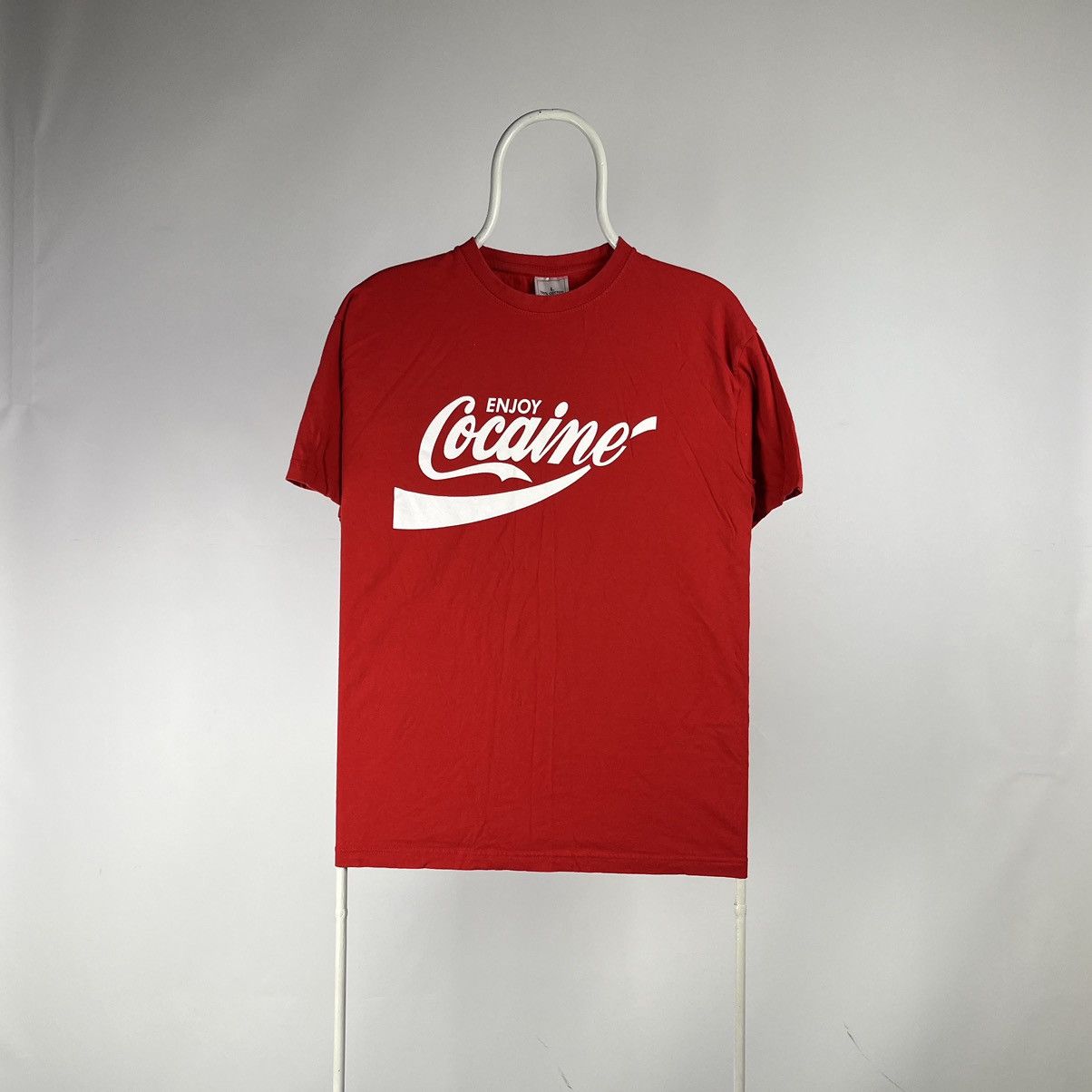Coca Cola Vintage coca cola cocaine Tshirt humor size Large Size US L / EU 52-54 / 3 - 1 Thumbnail