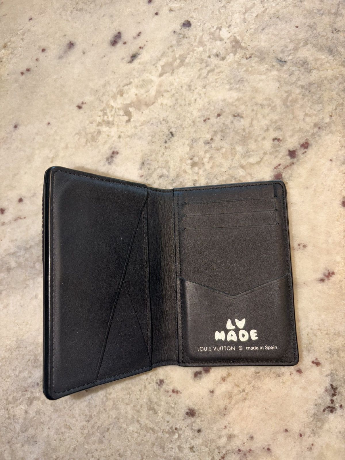 Louis Vuitton × Nigo Louis Vuitton x Nigo Black Denim wallet Size ONE SIZE - 5 Thumbnail