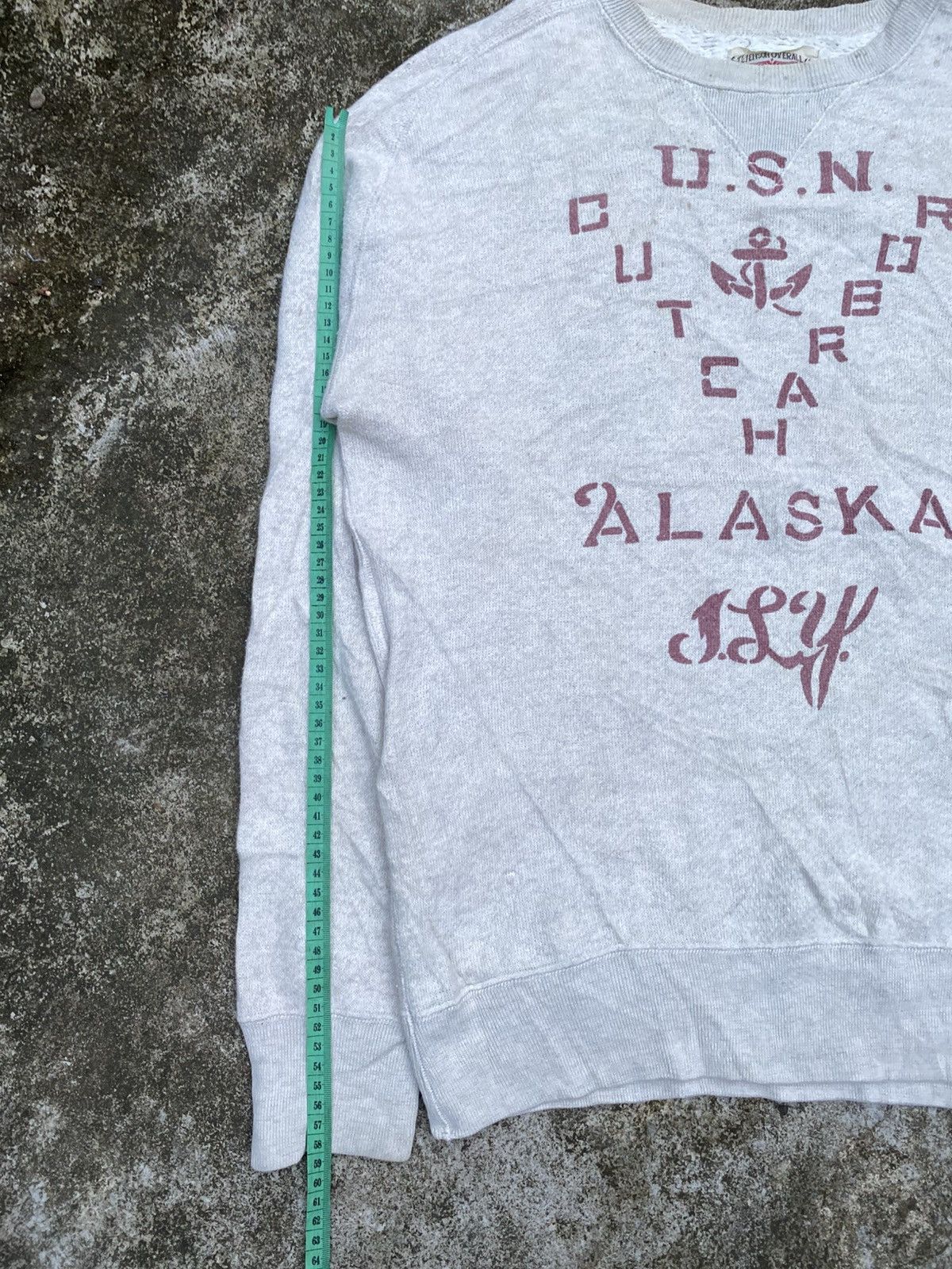 Stevenson Overall Co. VINTAGE STEVENSON OVERALL CO USN ALASKA SWEATSHIRT Size US M / EU 48-50 / 2 - 10 Thumbnail