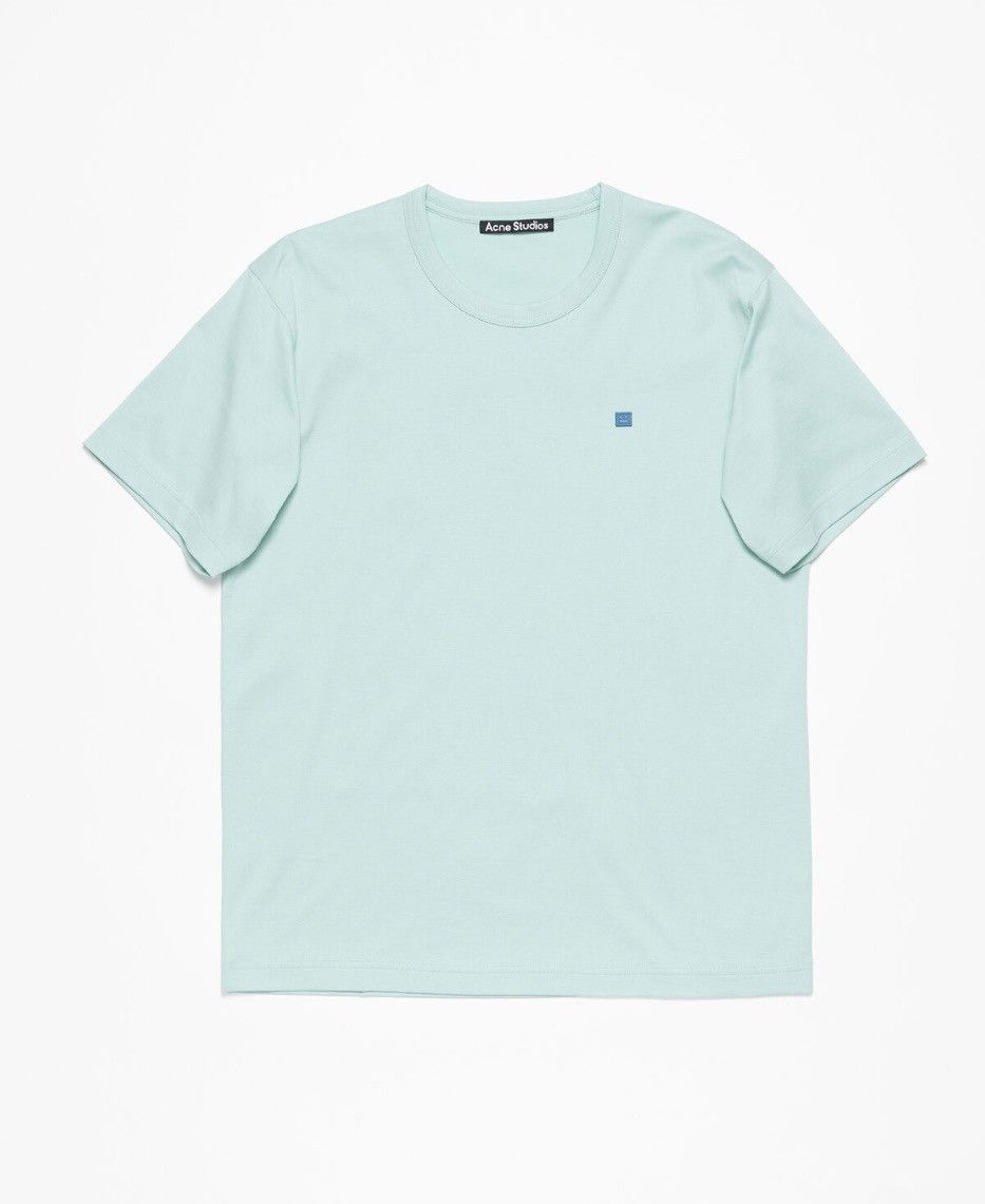 Acne Studios Acne Studios Nash Face Patch T-Shirt size XL Dusty Blue Size XL / US 12-14 / IT 48-50 - 2 Thumbnail