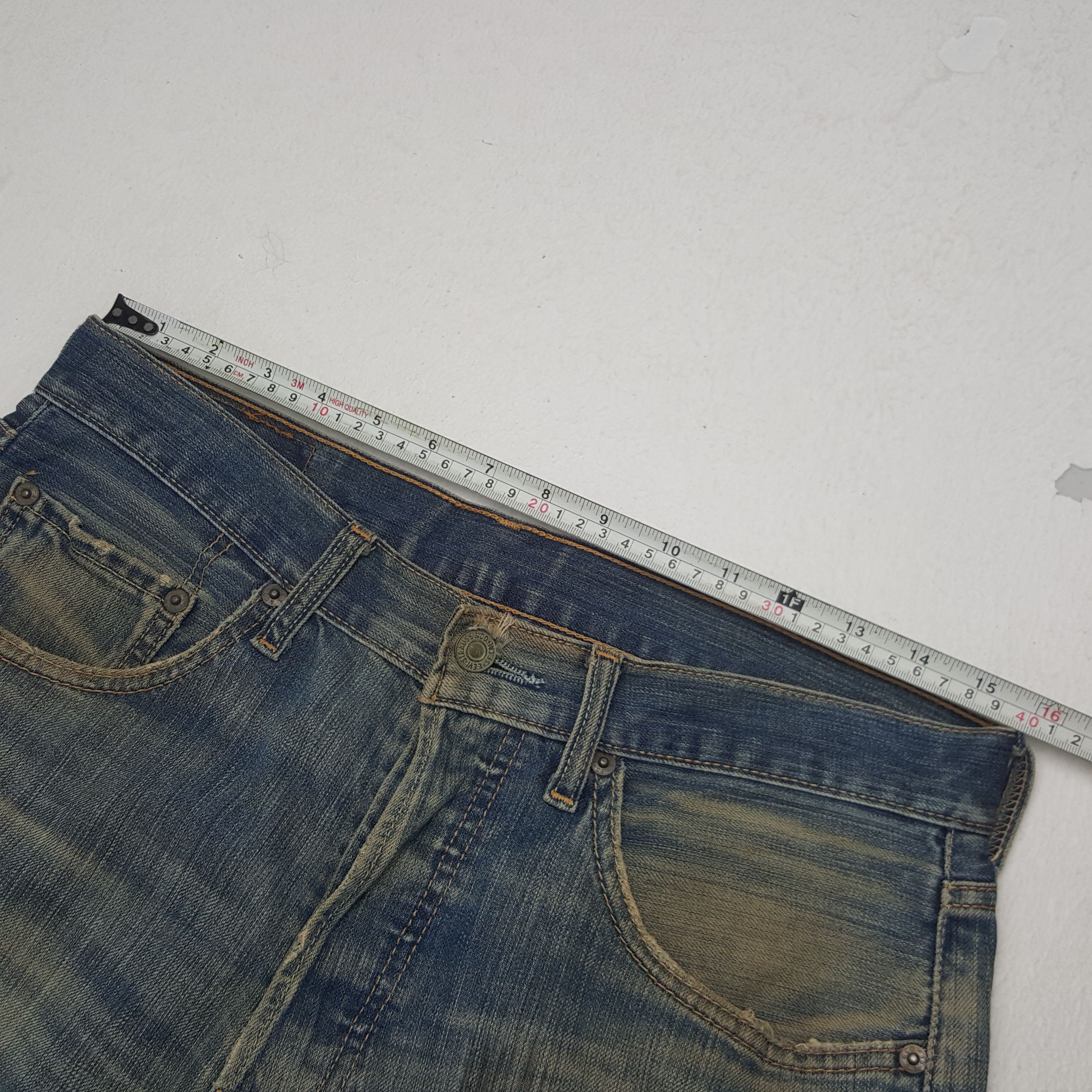 Levi's × Vintage Vintage Levis Distressed Style Denim Jeans Size US 31 - 7 Thumbnail