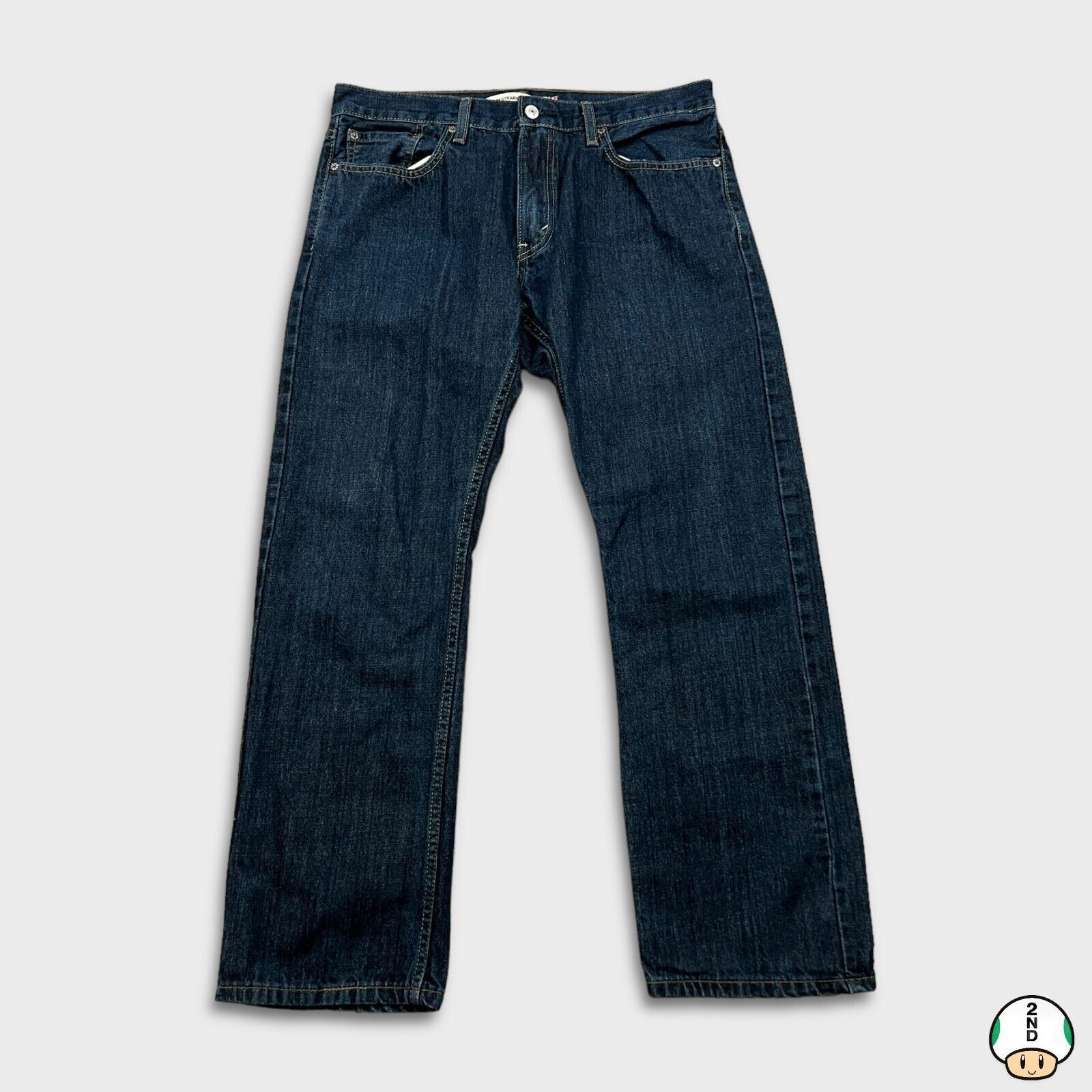 Levi's × Vintage Levi's 514 Jeans 34x30 Slim Straight Leg American Denim Pant Size US 34 / EU 50 - 1 Thumbnail