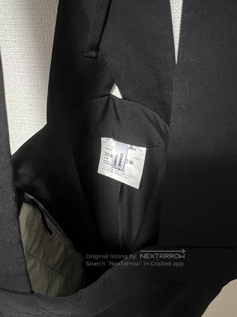 Comme des Garcons Comme Des Garcons Black wool suspender skirt Size S / US 4 / IT 40 - 6 Thumbnail