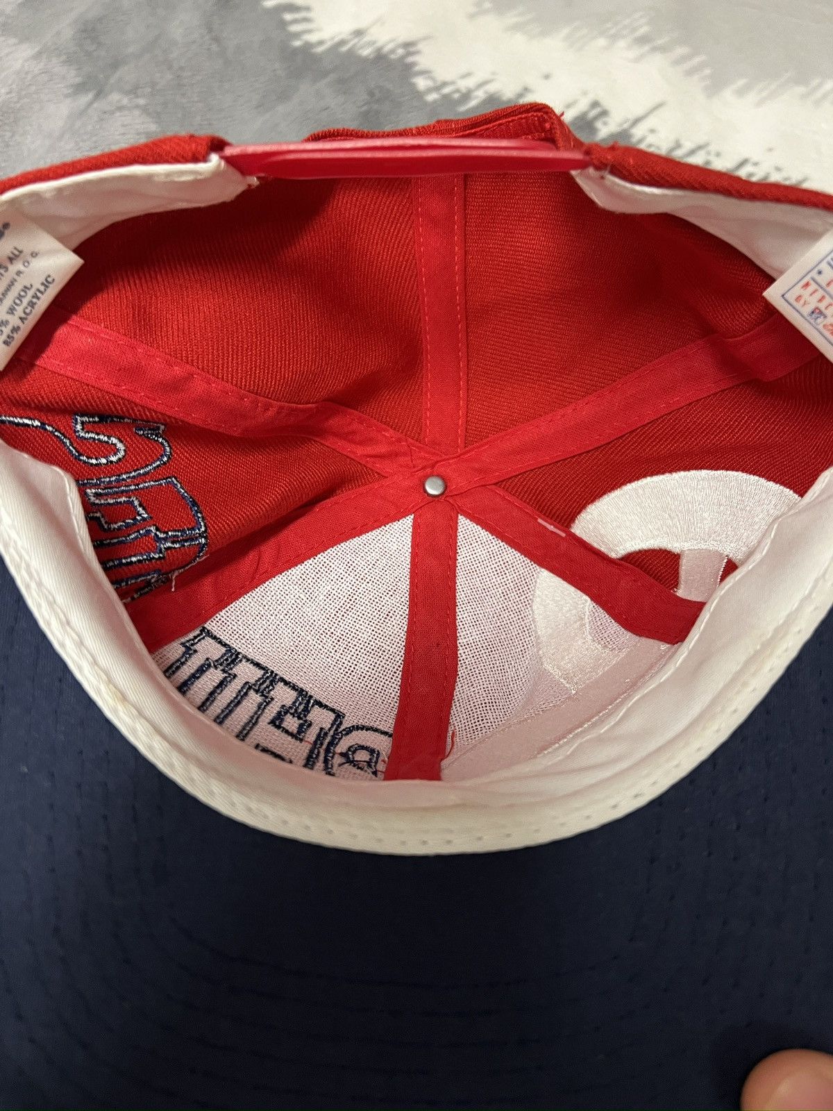 The Game × Vintage Vintage the game Philadelphia Phillies red rare hat 90s Size ONE SIZE - 9 Thumbnail