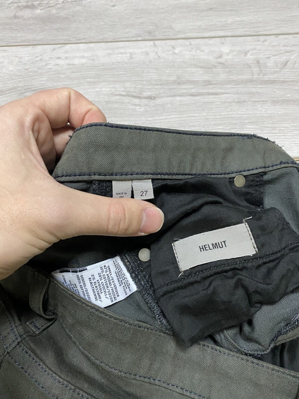 Helmut Lang Helmut lang skinny pants vintage USA Size US 27 - 6 Thumbnail