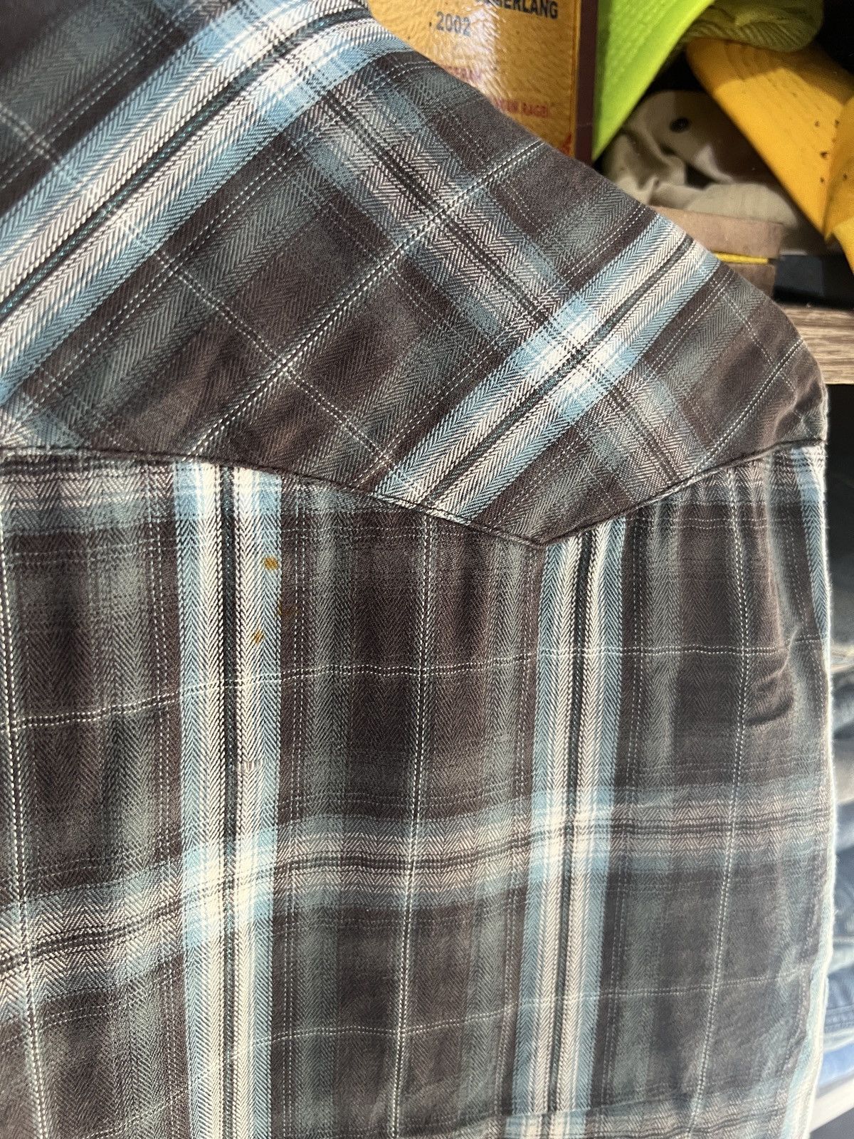 If Six Was Nine 🔥Sorridere Punk Zipper Pocket Flannel Size US S / EU 44-46 / 1 - 10 Thumbnail