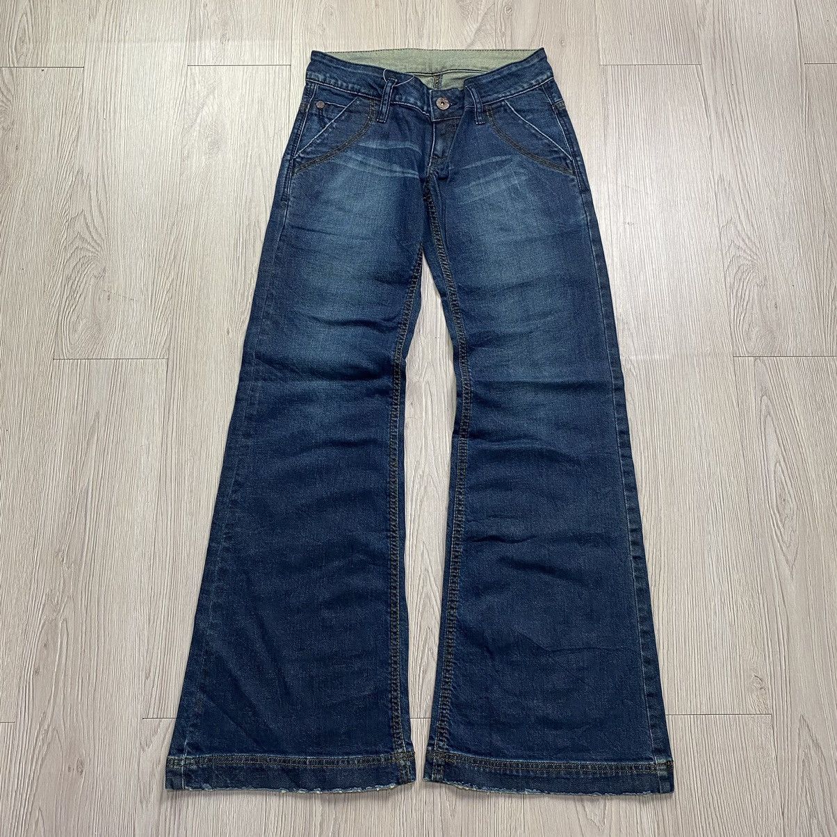 Japanese Brand × KMRii × Le Grande Bleu (L.G.B.) BUNDLE DEALS ! Black Conection tees + Wrangler Flare Jeans Size US 30 / EU 46 - 5 Thumbnail