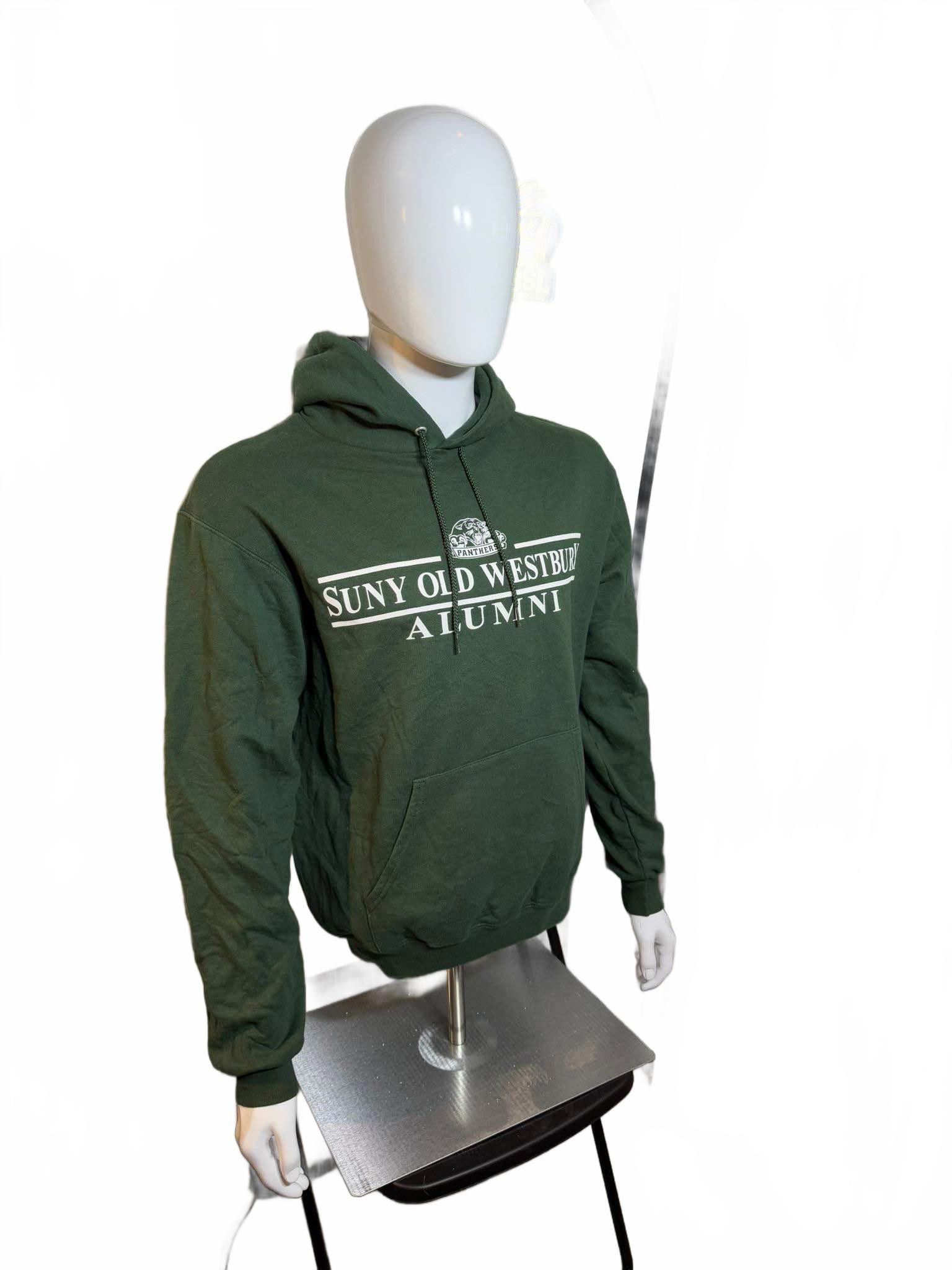 Champion Vintage Champion SUNY Old Westbury Hoodie M Green Size US M / EU 48-50 / 2 - 2 Thumbnail