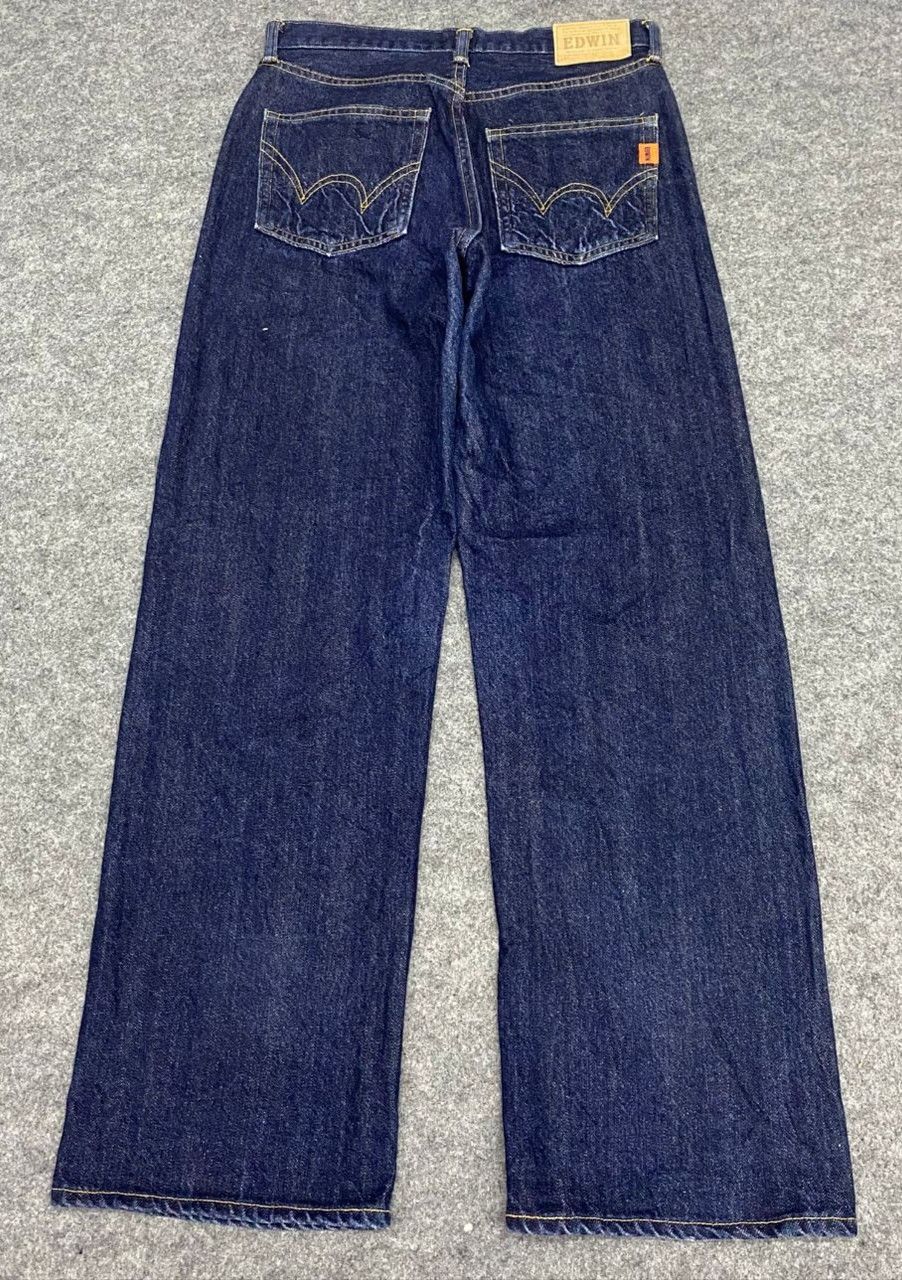 Edwin Vintage 90s Edwin 505 Selvegde Redline Denim Jeans Size US 29 - 2 Thumbnail