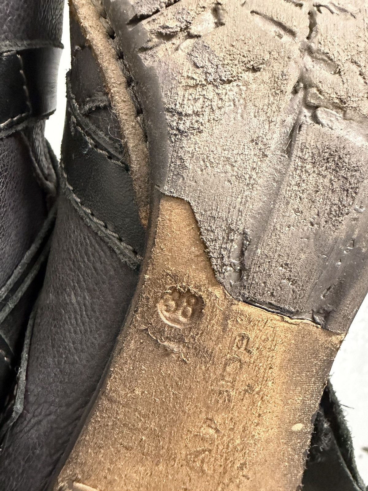 A.S.98 Vintage A.S.98 Leather Buckle Boots Size US 8 / IT 38 - 12 Thumbnail