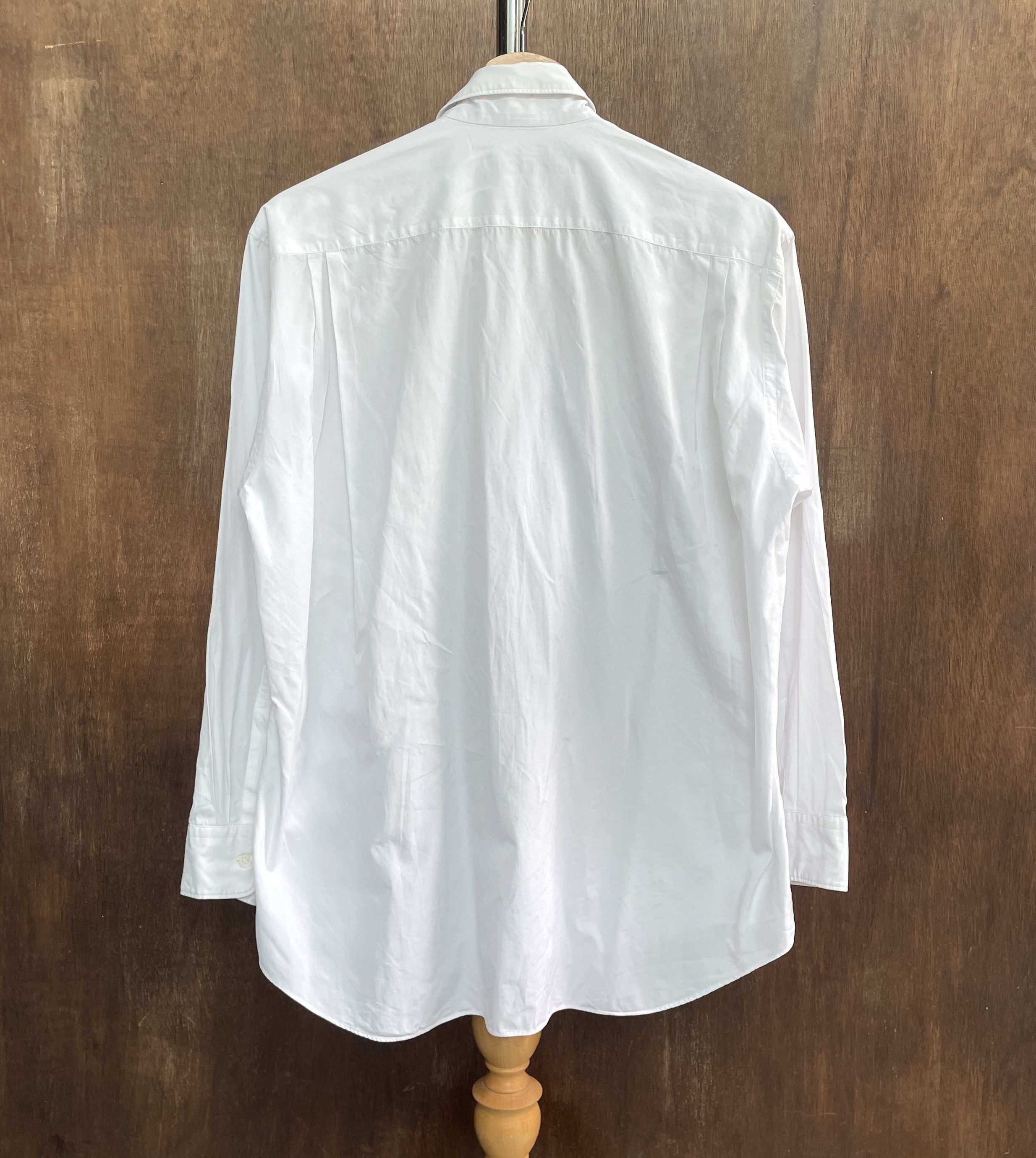Comme des Garcons Homme Deux COMME des GARCONS HOMME DEUX Classic White Shirt Size US S / EU 44-46 / 1 - 3 Thumbnail
