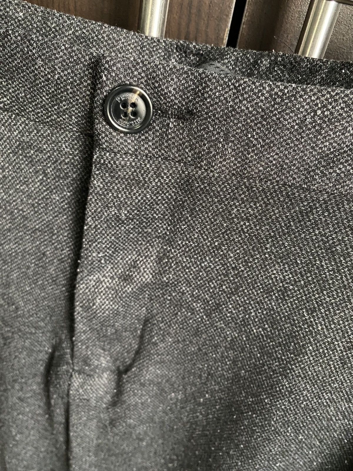 Prada Prada Charcoal Trousers Size US 38 / EU 54 - 3 Thumbnail