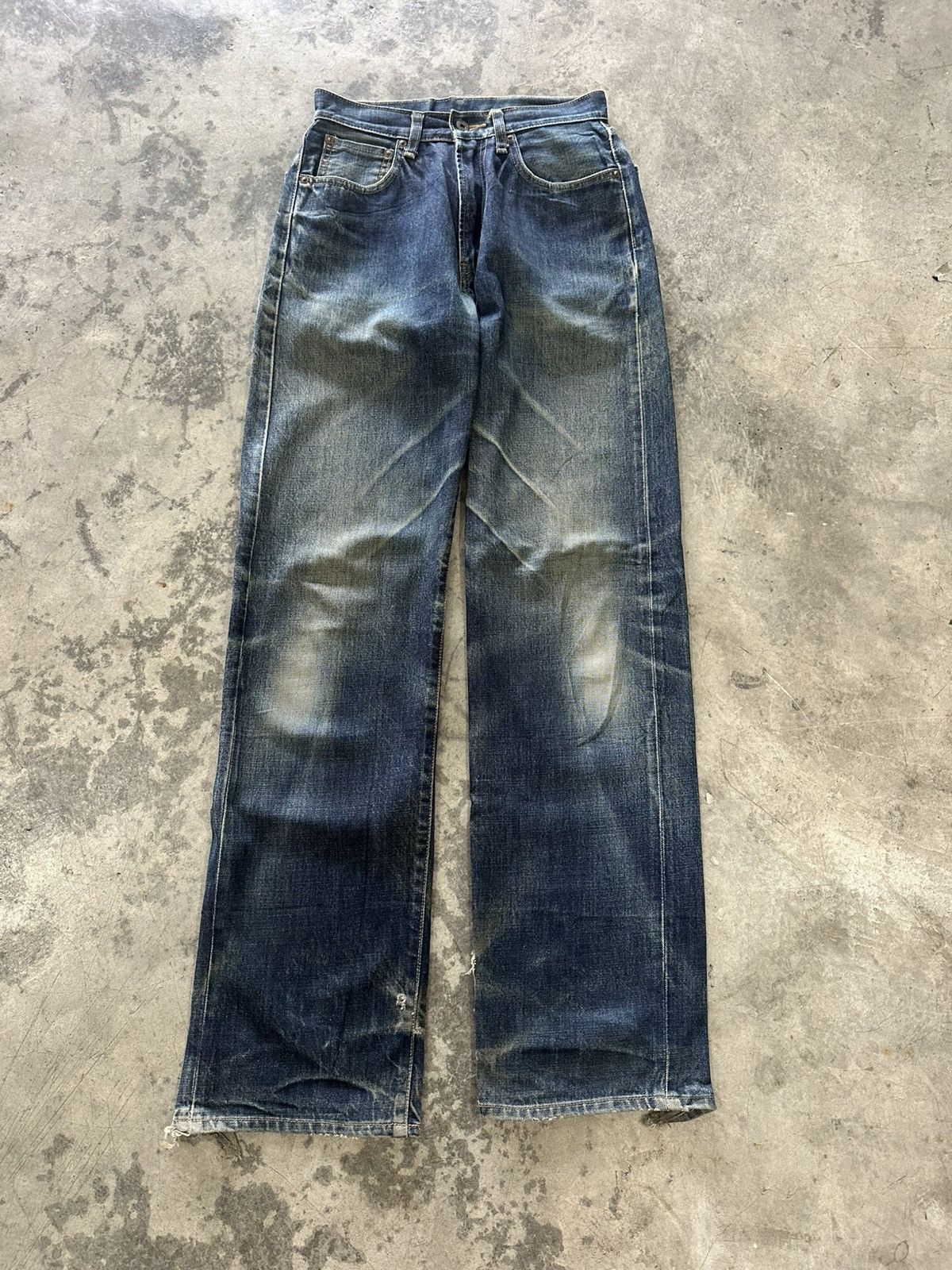 Tornado Mart UCW Distress Mudwash Selvedge Jeans Size US 26 / EU 42 - 1 Thumbnail