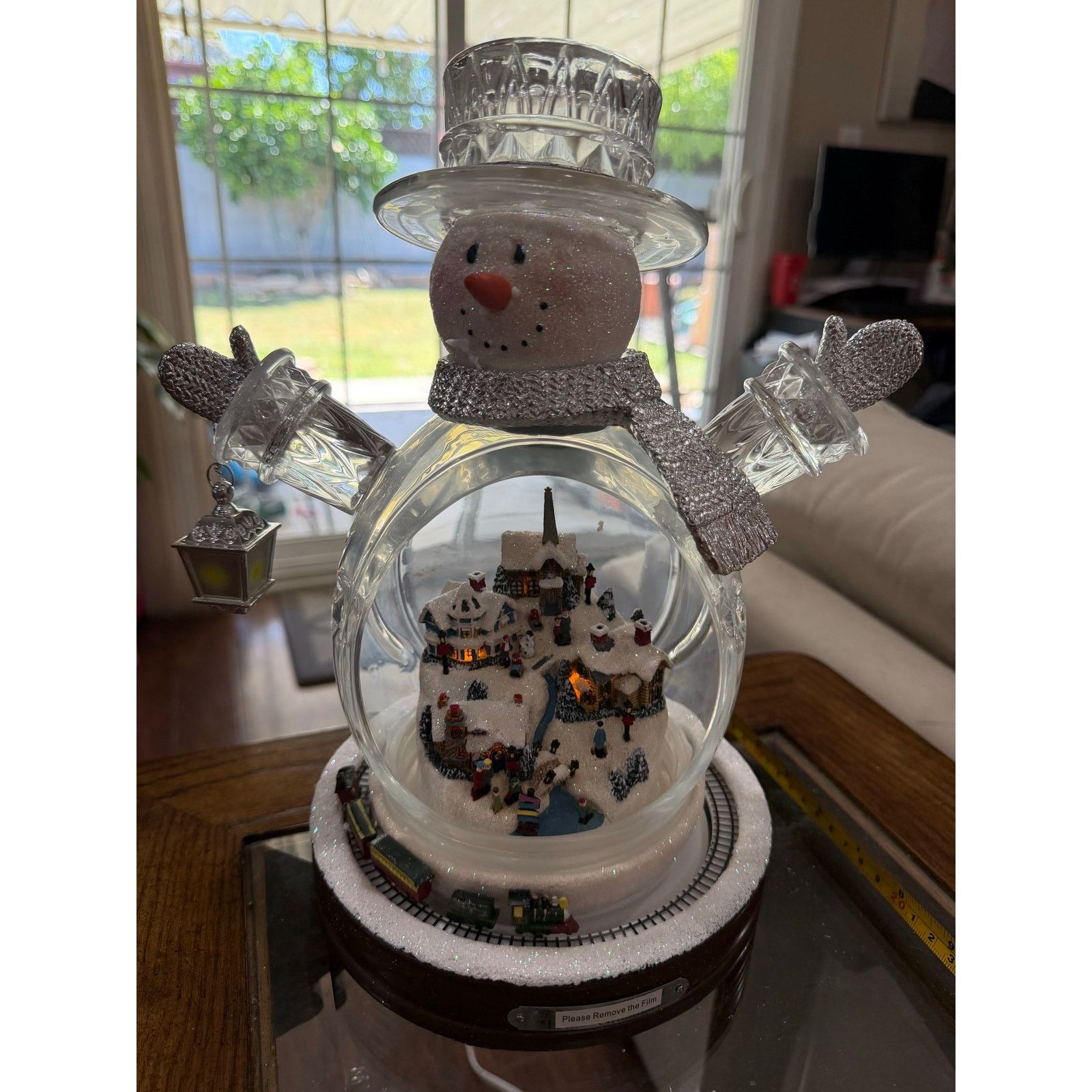 Other Bradford Thomas Kinkade Crystal Snowman with Light Size ONE SIZE - 3 Thumbnail