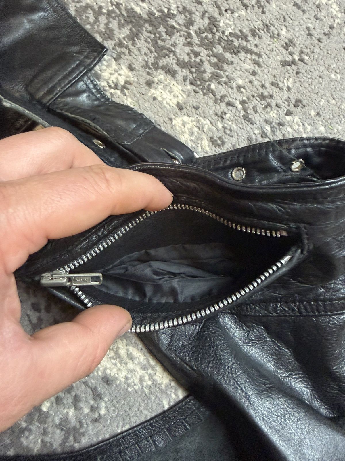 Japanese Brand Vintage y2k Opium Owens Style Suede Chaps Spirit Biker Size US 34 / EU 50 - 8 Thumbnail