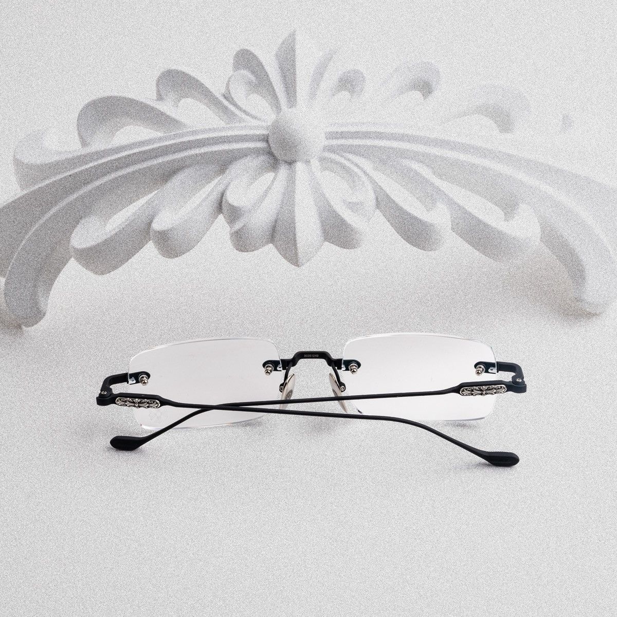 Chrome Hearts CHROME HEARTS SOFFFFFFFFERS II MBK /SHINY SILVER GLASSES Size ONE SIZE - 7 Thumbnail
