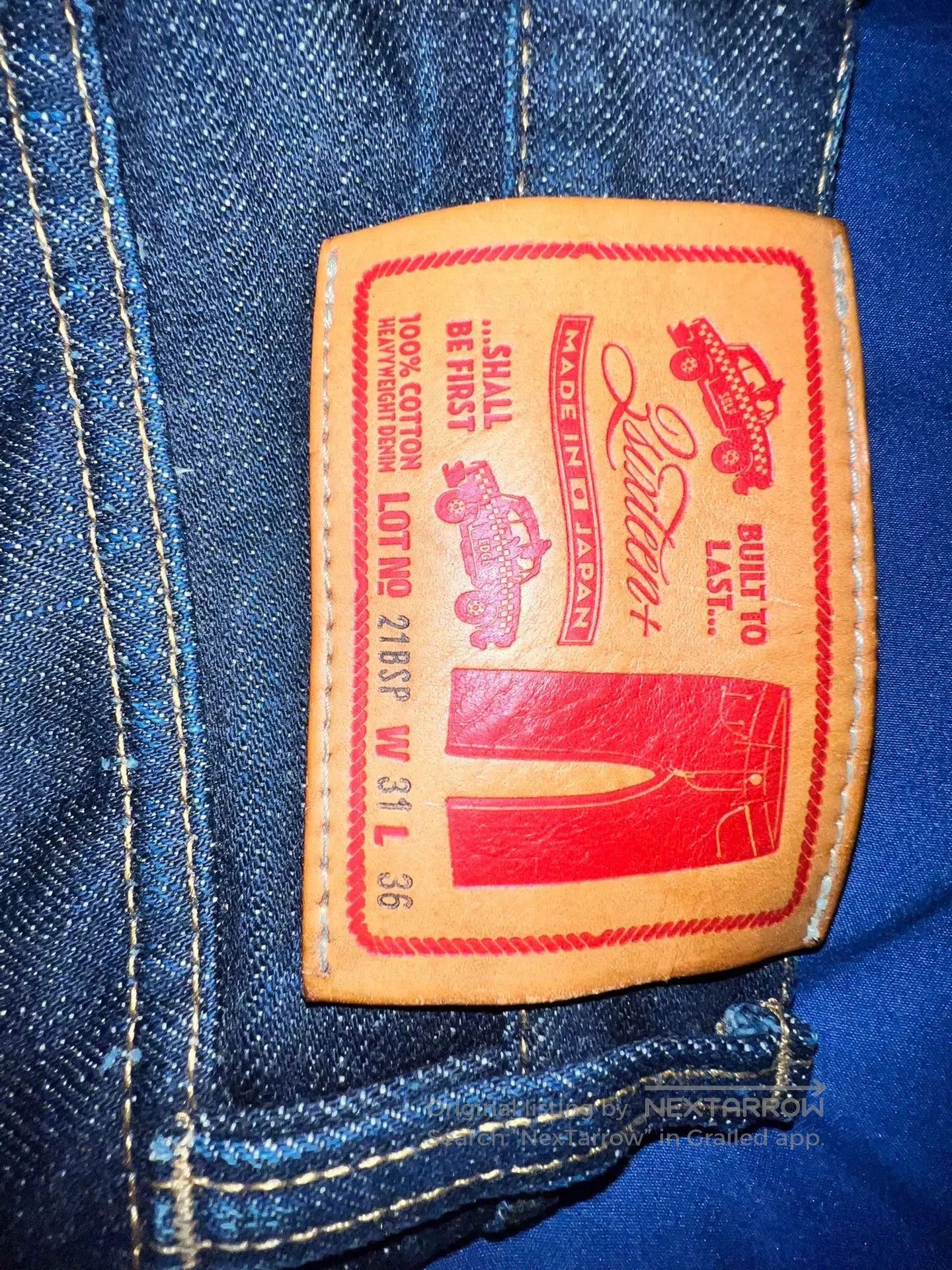 3sixteen 3sixteen+ Japanese 21oz Heavyweight Jeans. Size US 31 - 7 Thumbnail