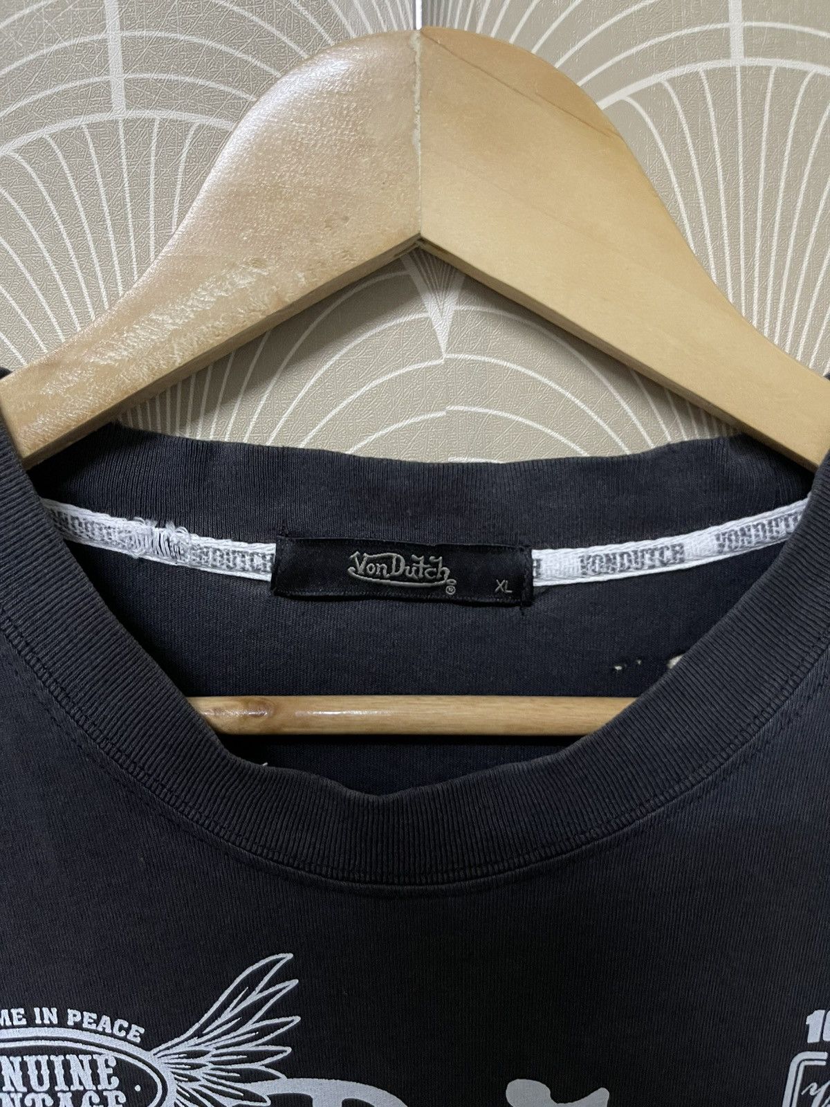 Japanese Brand × Vintage × Von Dutch 2000s VON DUTCH “LOVE ADDICT “TEES FADED Size US S / EU 44-46 / 1 - 7 Thumbnail