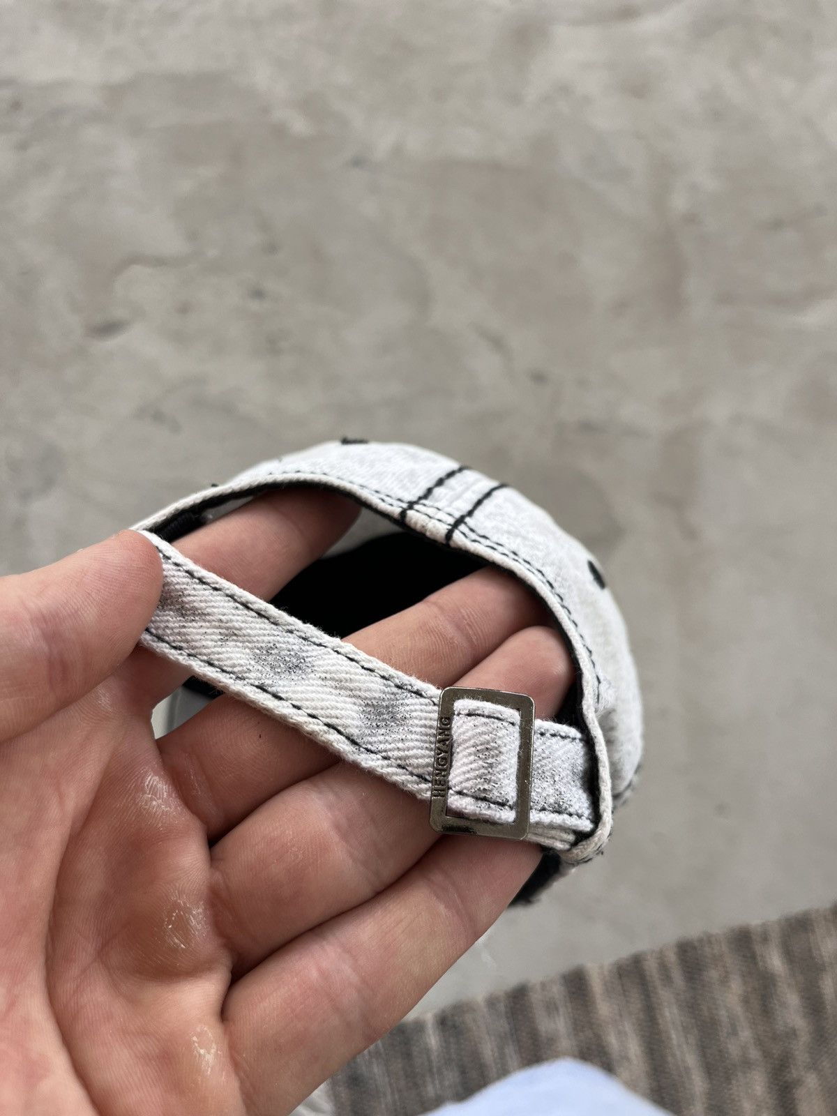 Other Vintage Chrome Hearts Style White Distressed Cap Metal Logo Size ONE SIZE - 10 Thumbnail