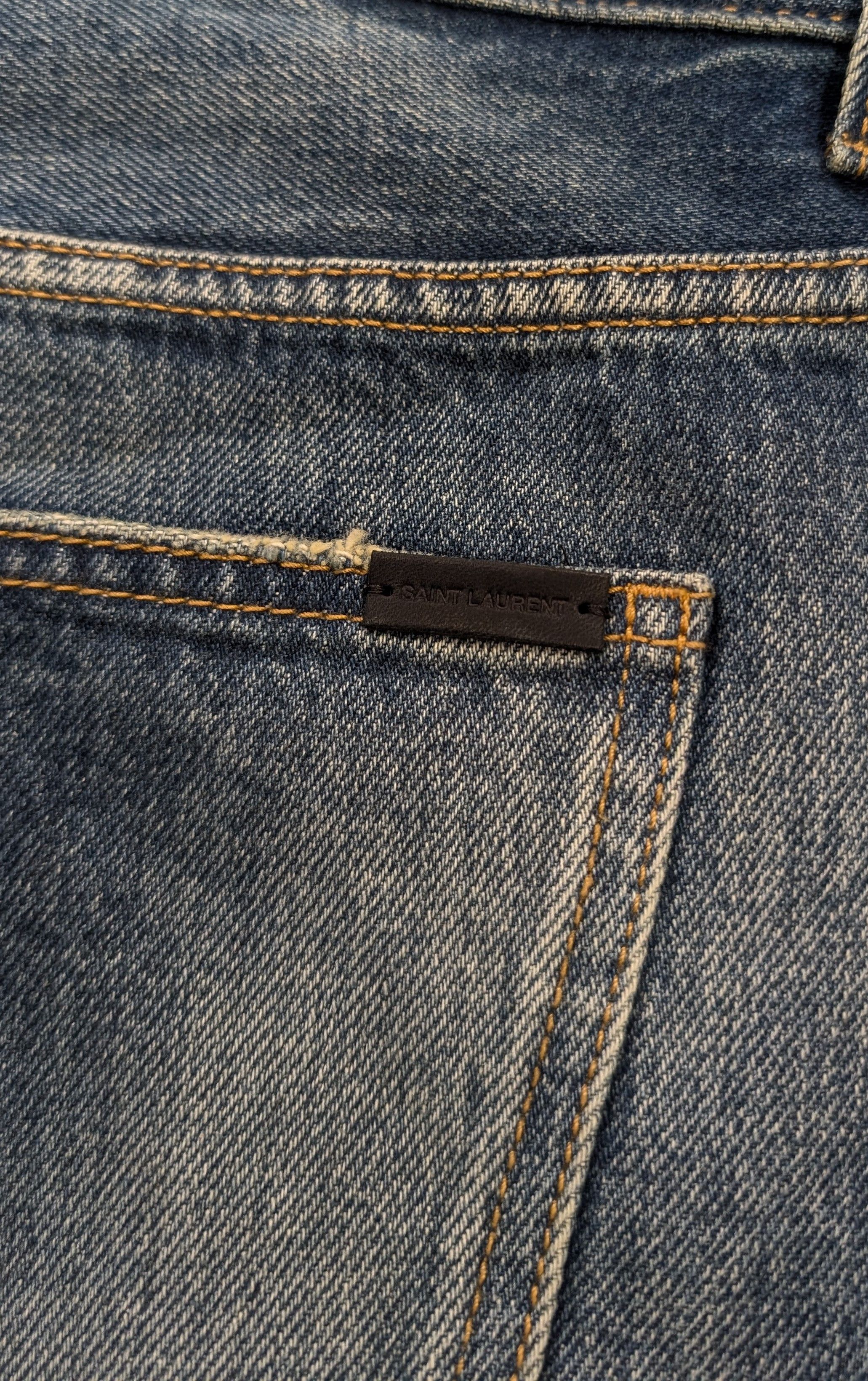 Saint Laurent Paris Saint Laurent men's straight-fit jeans Size US 31 - 5 Thumbnail