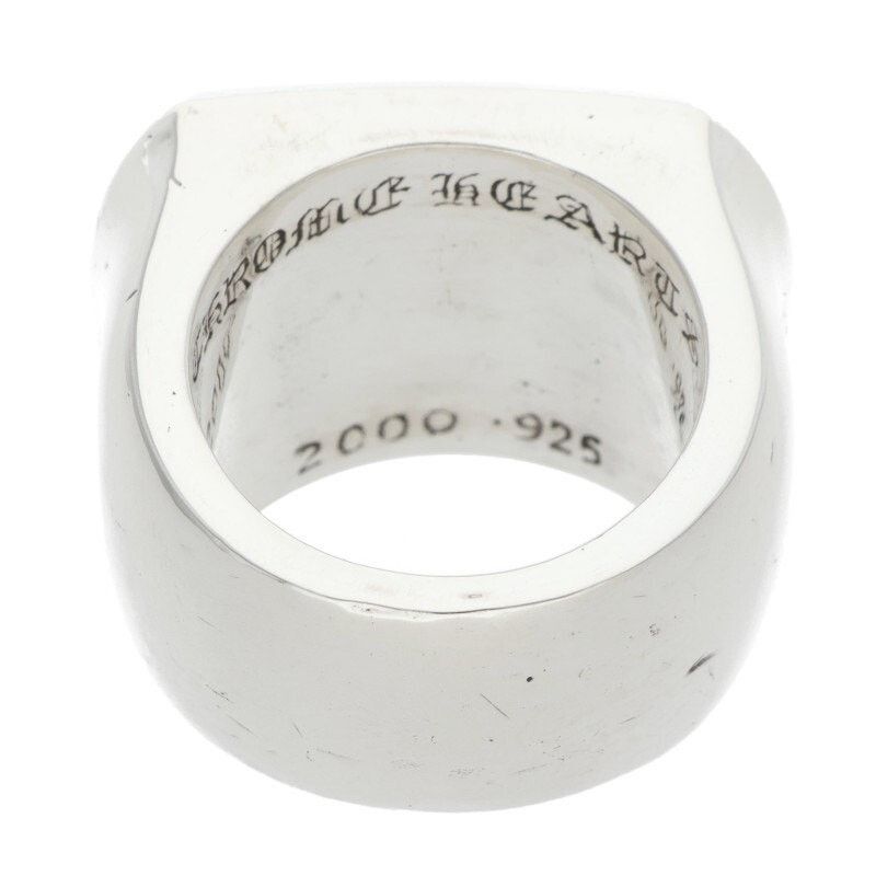 Chrome Hearts Chrome Hearts Big PJ Plain Silver Ring Size ONE SIZE - 2 Thumbnail