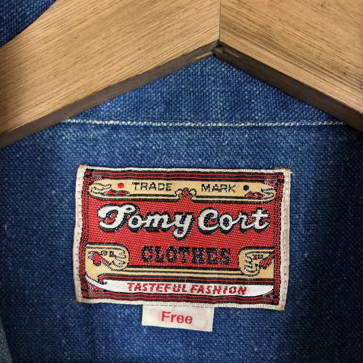 Japanese Brand 🔥90s Vintage Chore Denim Work Jacket Tomy Curt Issey Miyake Size US M / EU 48-50 / 2 - 13 Thumbnail