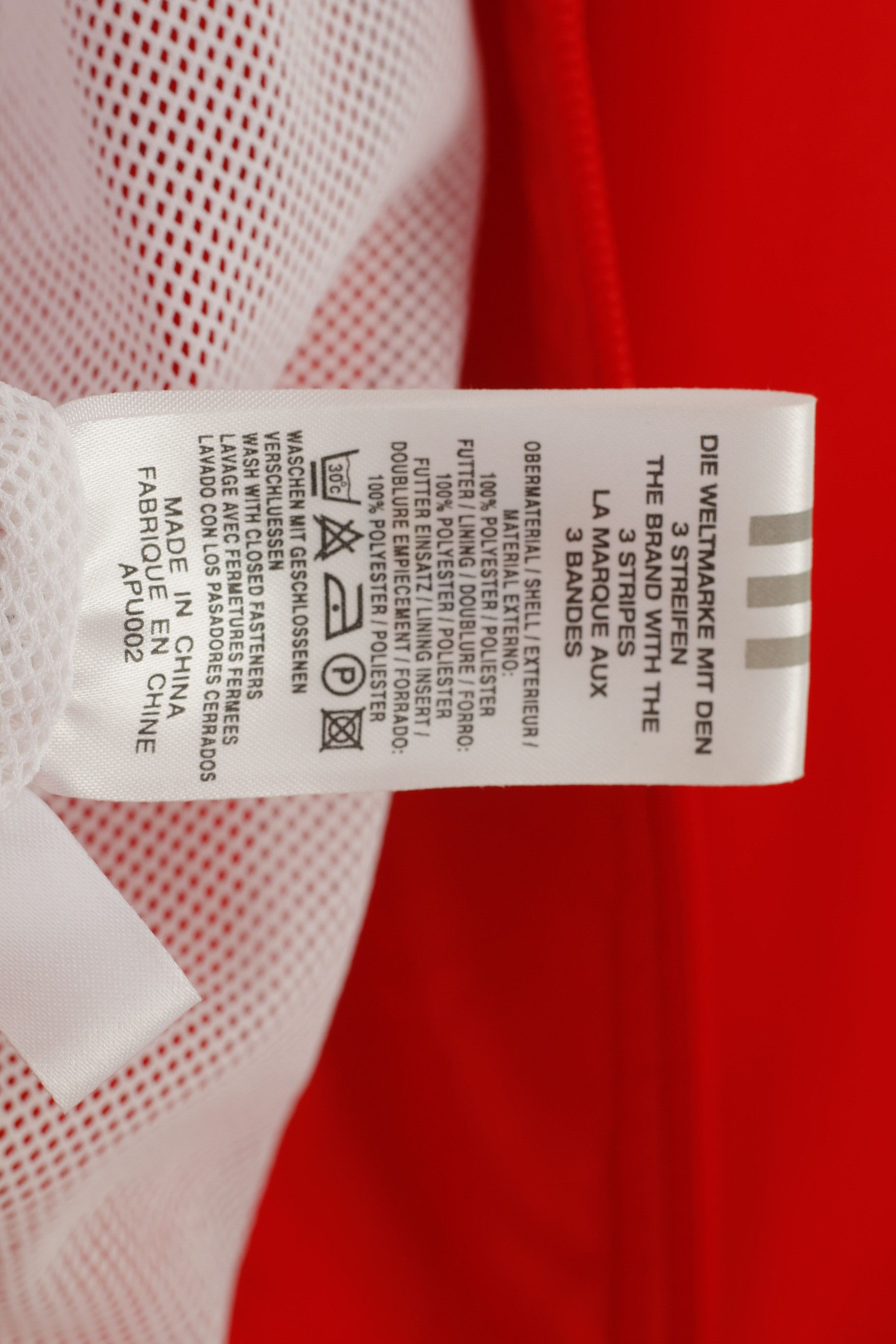 Adidas Adidas Men L 54 Jacket Red Sportswear Boxing 0060 Size US L / EU 52-54 / 3 - 6 Thumbnail