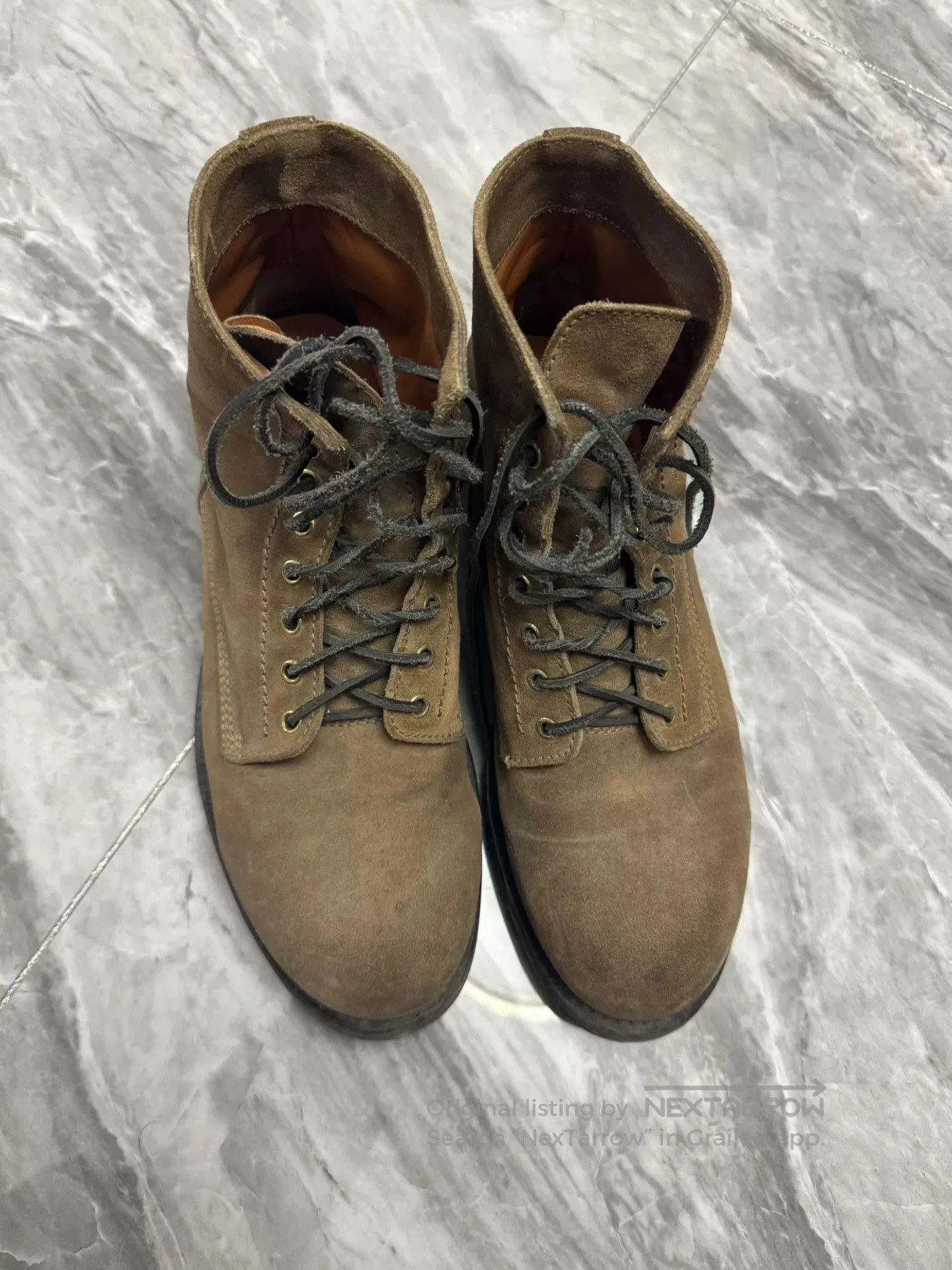 Buttero BUTTERO Men's Distressed High-Top Boots. Size US 10 / EU 43 - 3 Thumbnail