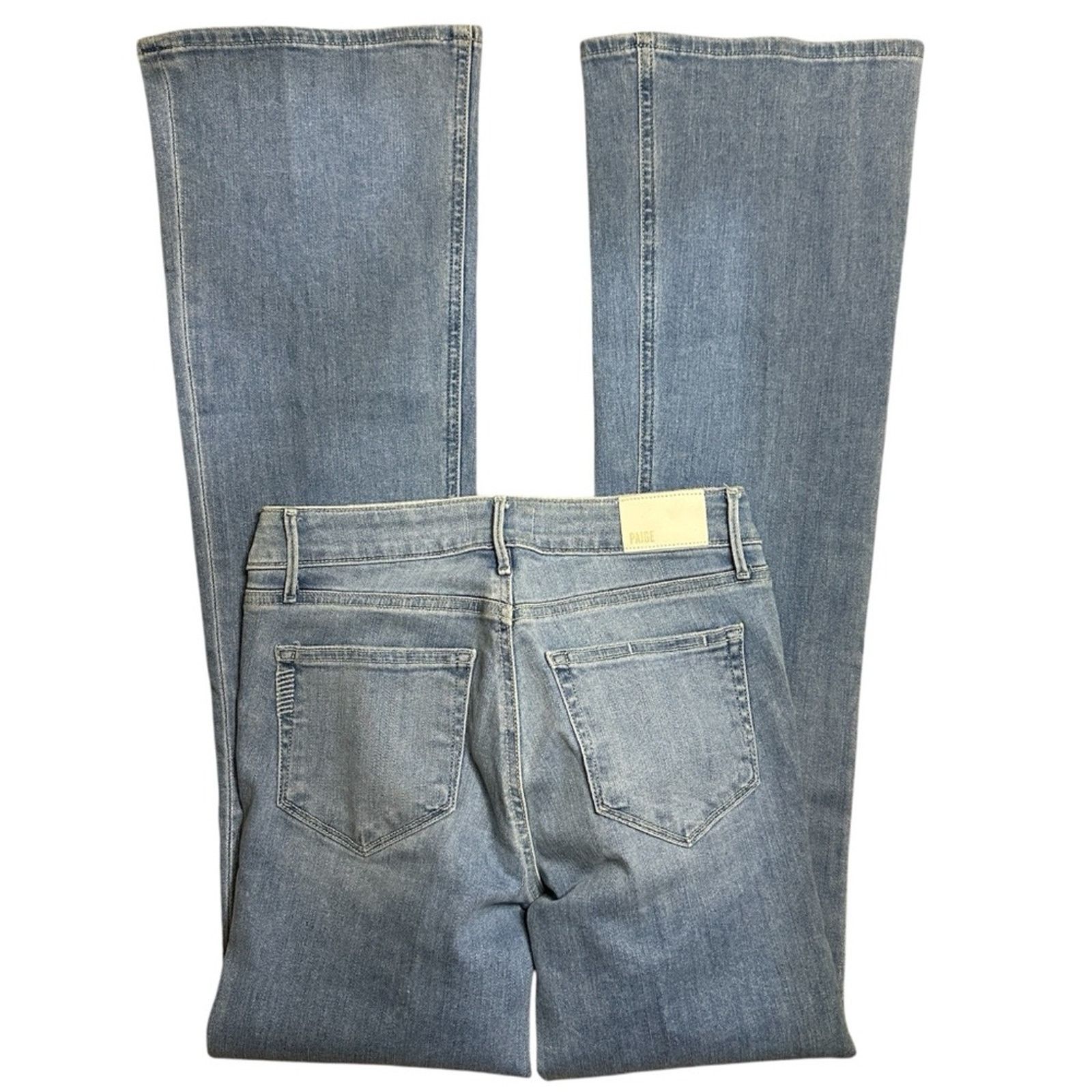 Paige PAIGE Skyline Bootcut Jeans Satellite Light Blue Sz. 25 / 4 Size 25" / US 0 / IT 36 - 9 Thumbnail