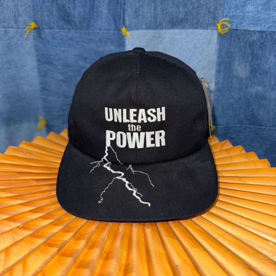 John Deere OSFA - Vintage 90s power lightning embroider john deere hat Size ONE SIZE - 1 Thumbnail