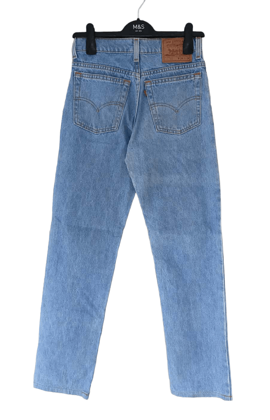Levi's 90's Vintage Levis 510 Denim ,Made in USA Size US 27 - 2 Thumbnail